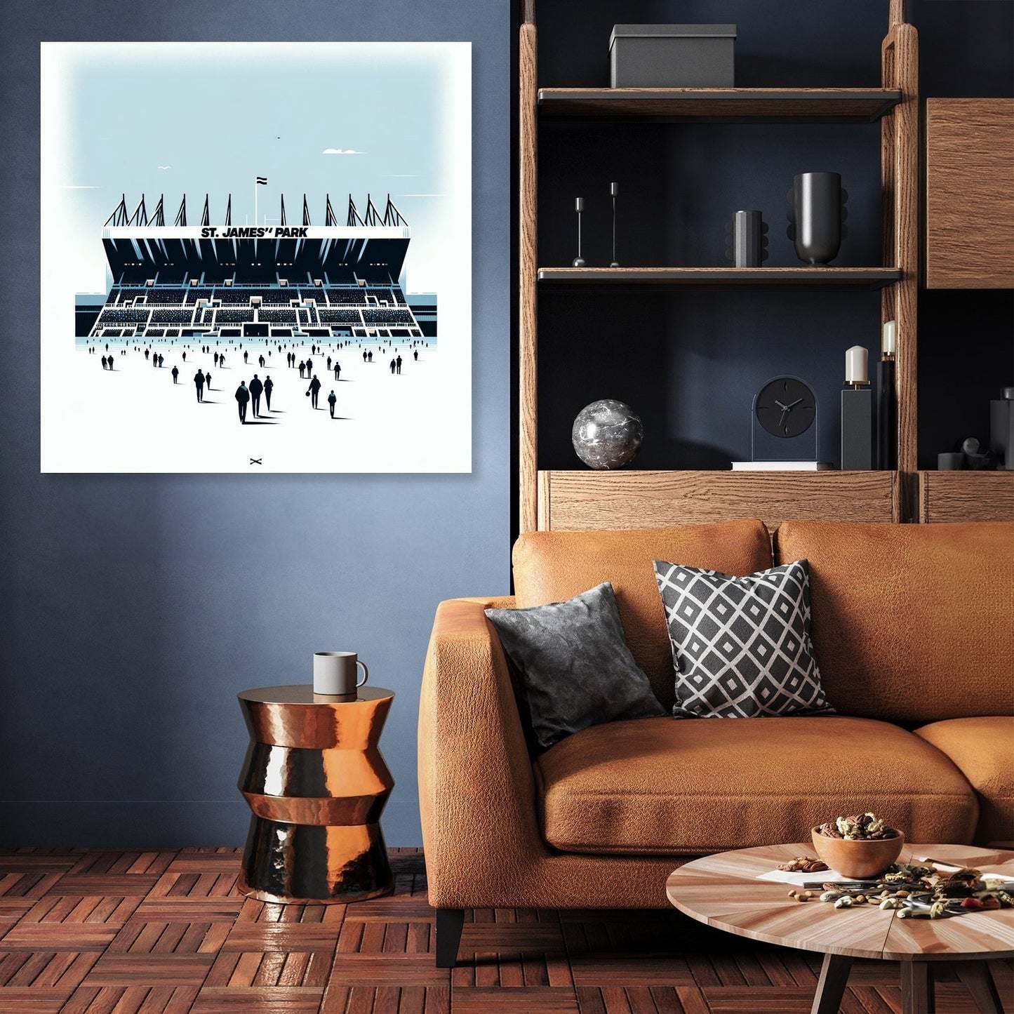 Newcastle St. James’ Park Anticipation Canvas