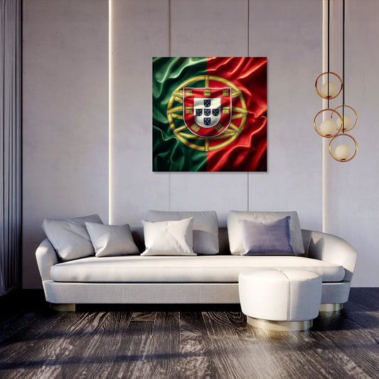 Portugal Flag Canvas