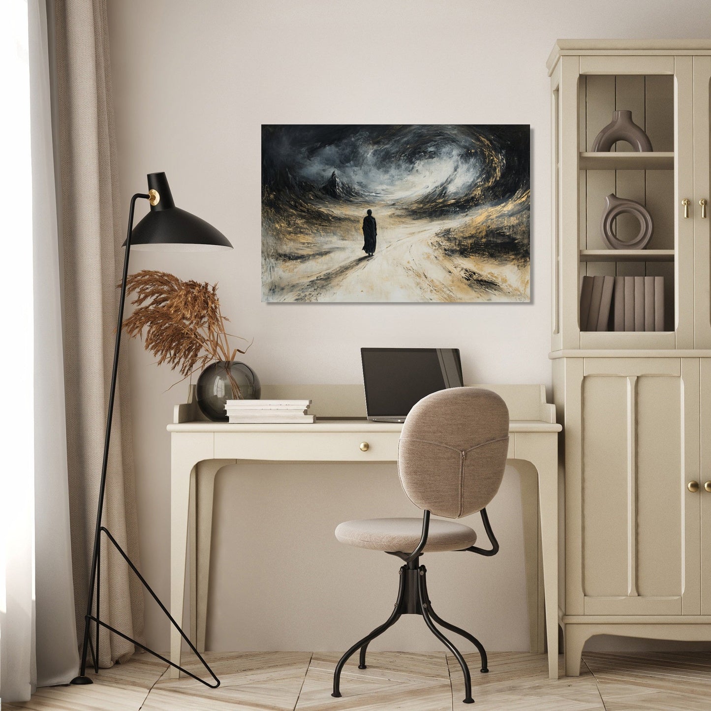 Wind's Whisper Desert Canvas