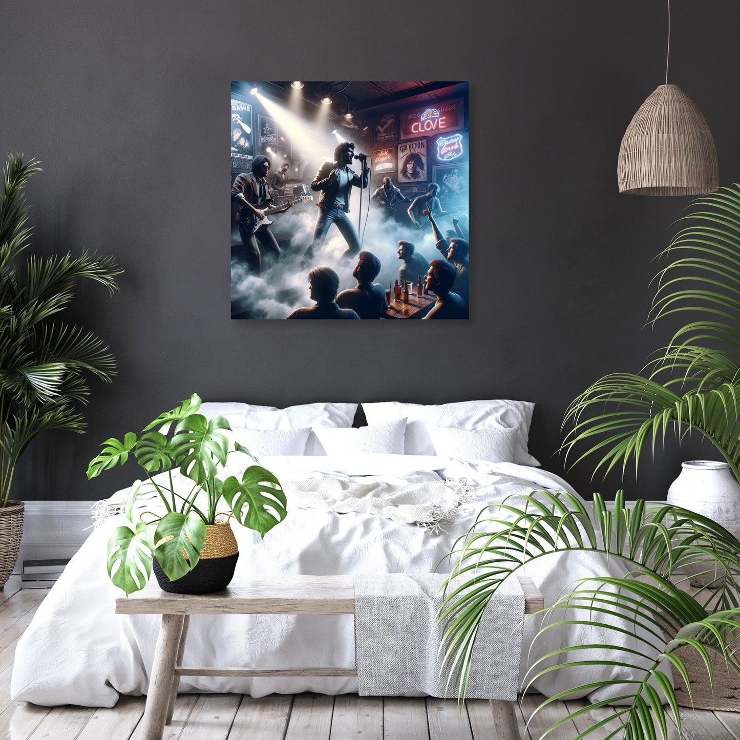 Dive Bar Legends Canvas