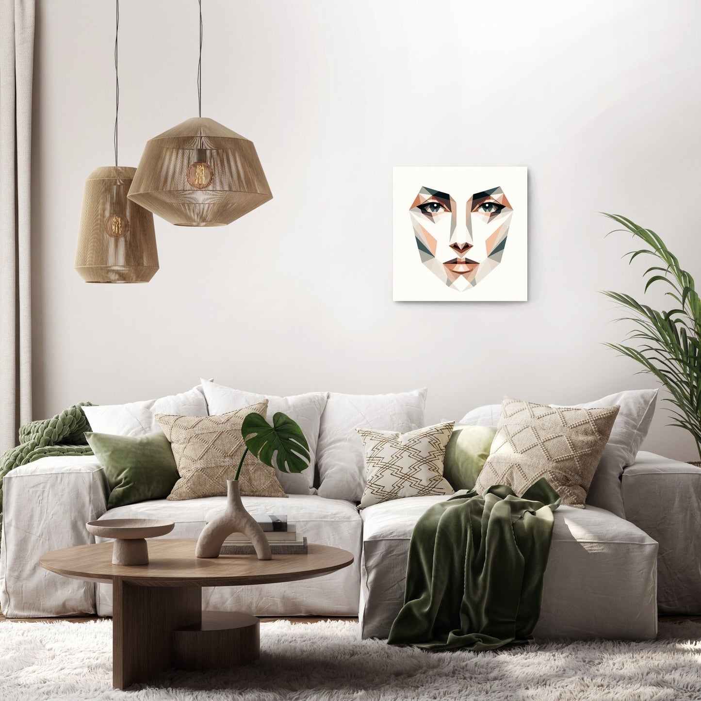 Gaze of Serenity Canvas