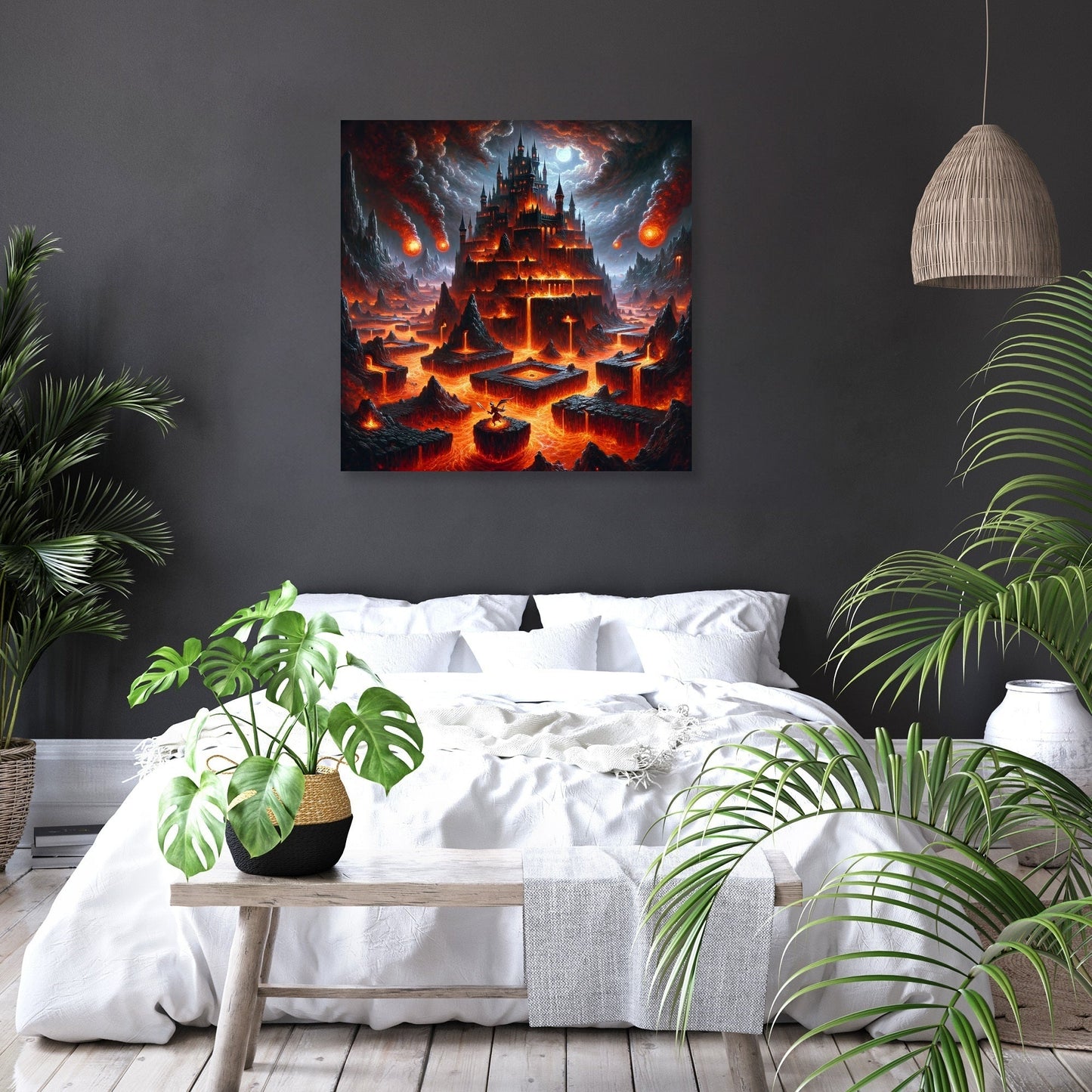 Lava Castle Conundrum Canvas