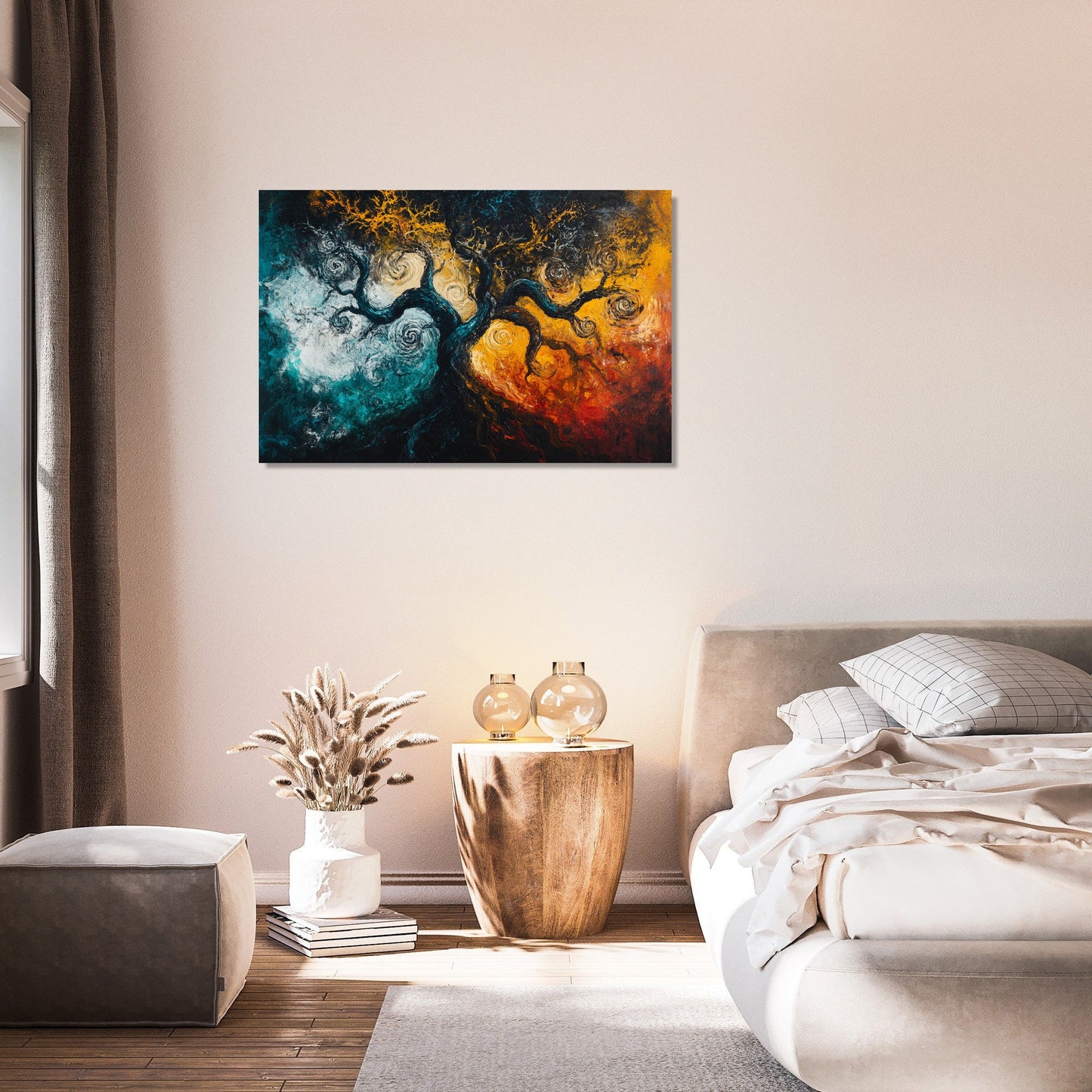 Entwined Tree Canvas