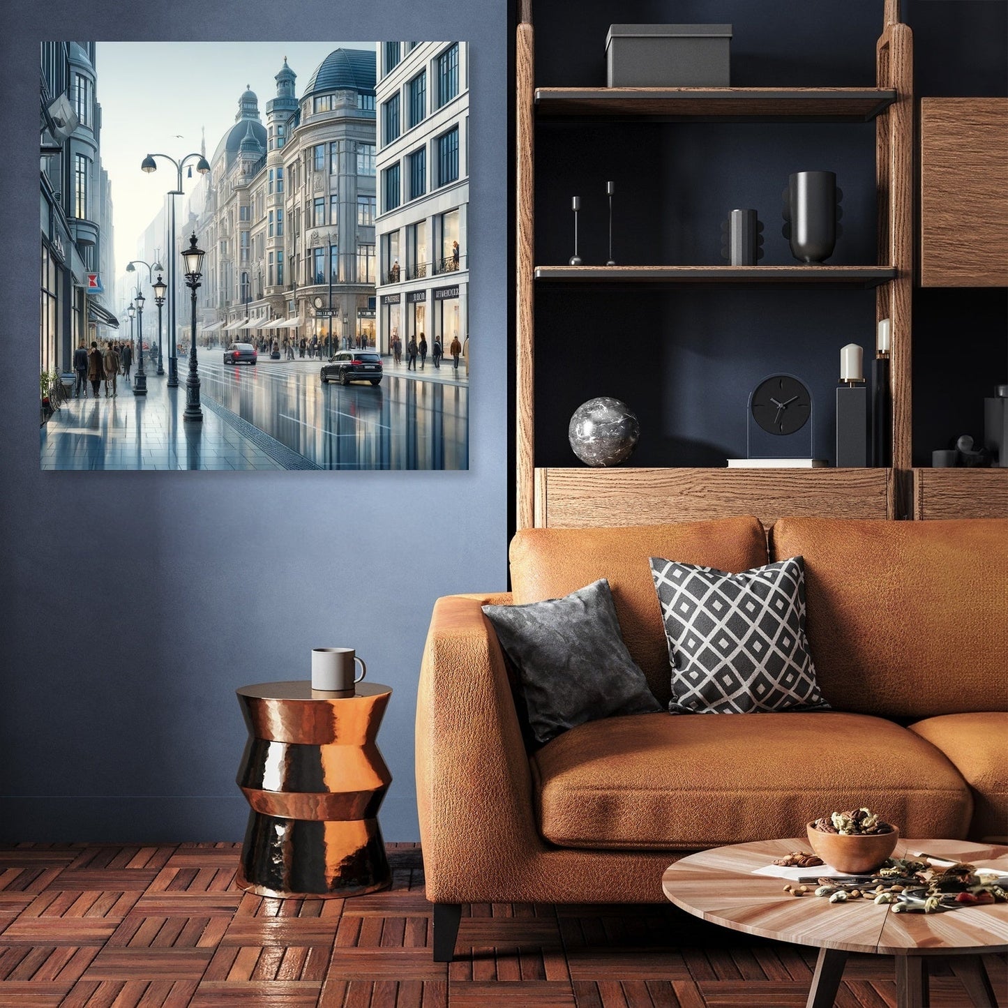 Kurfürstendamm Boulevard Canvas