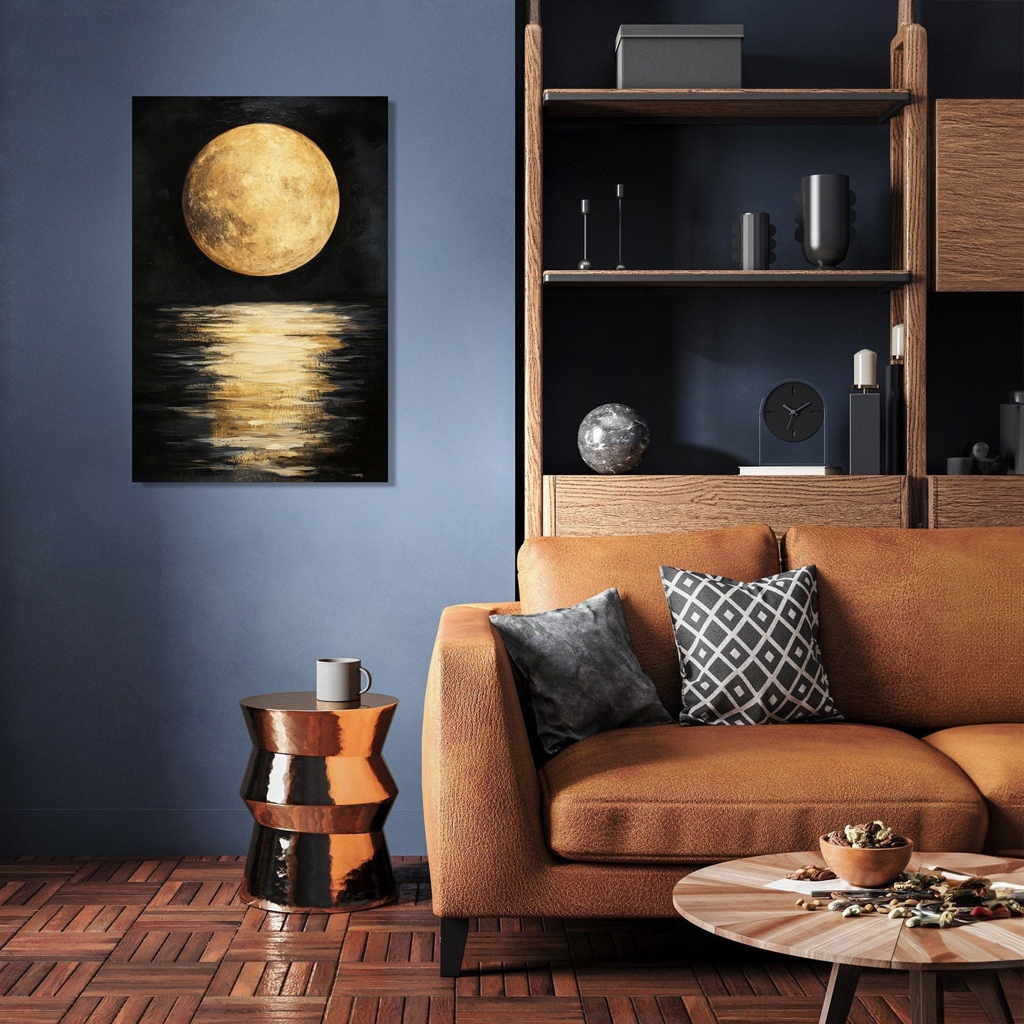Moonlit Serenity Expression Canvas