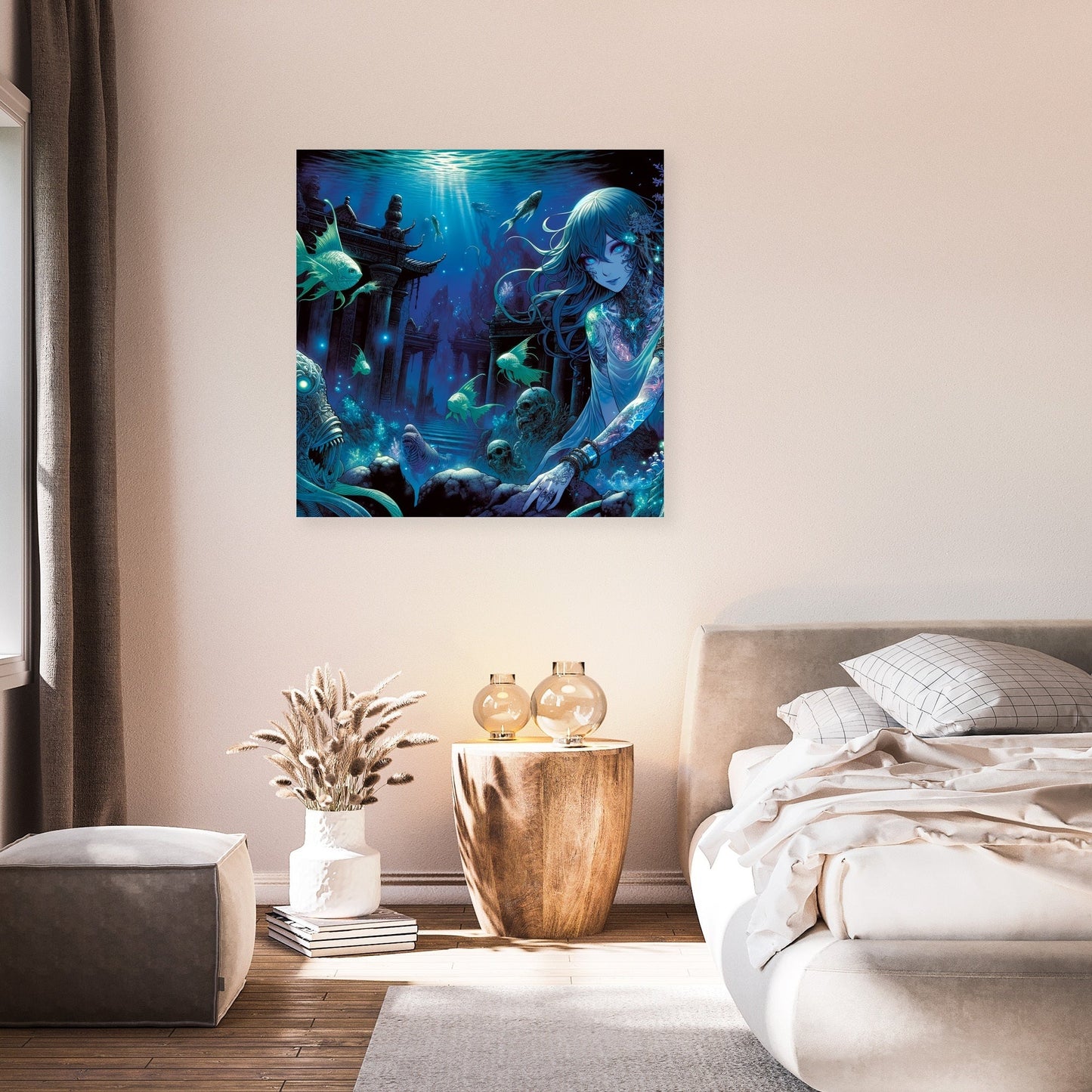 Abyssal Guardian Canvas
