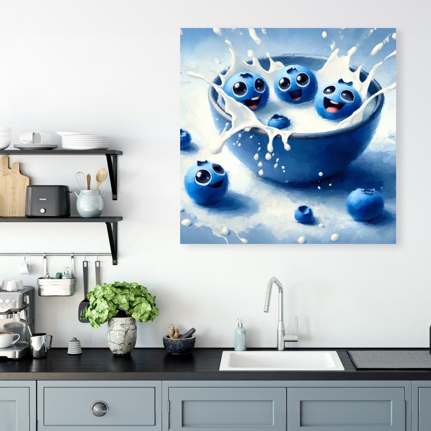 Blueberry Bliss Canvas