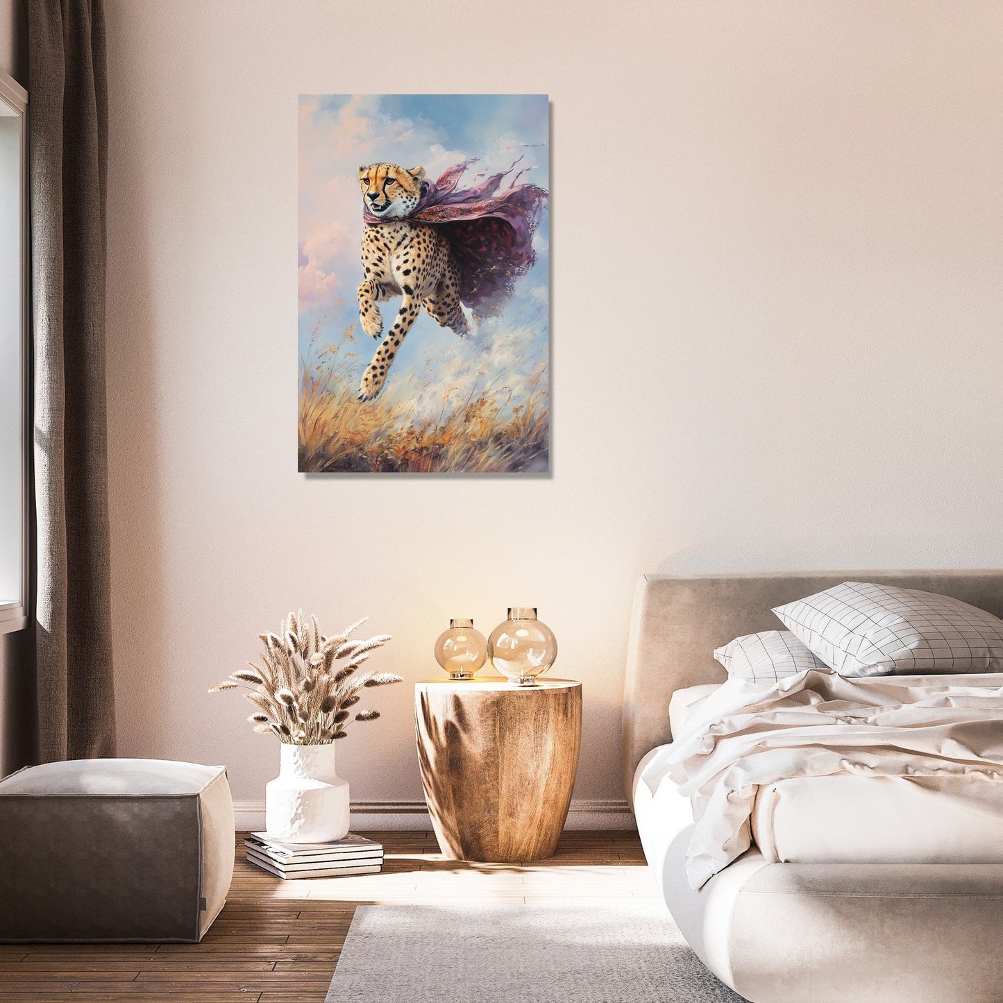 Cheetah’s Flight Canvas