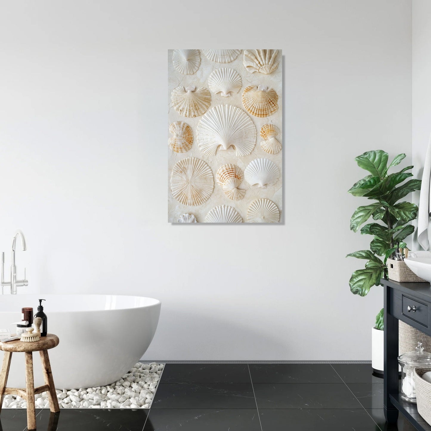 Seashell Serenity Canvas
