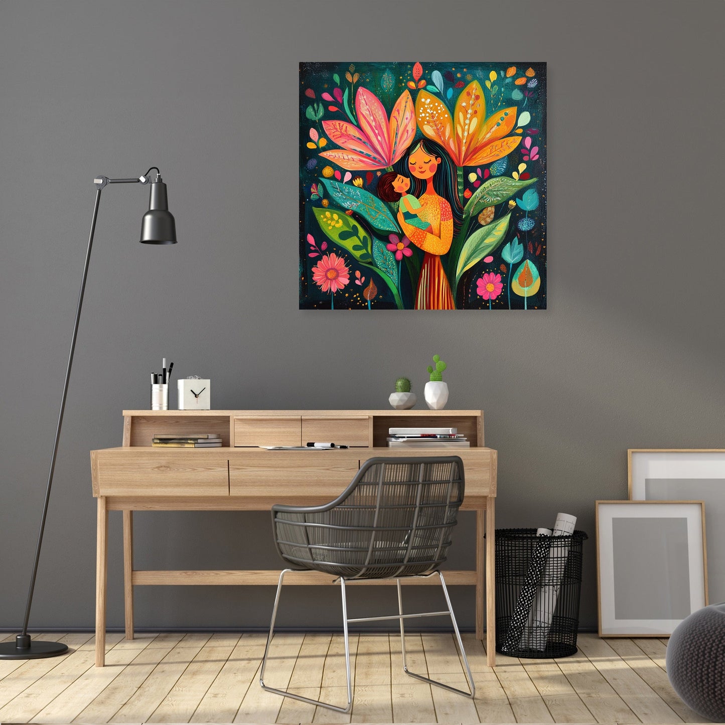 Mother Blossom Canvas