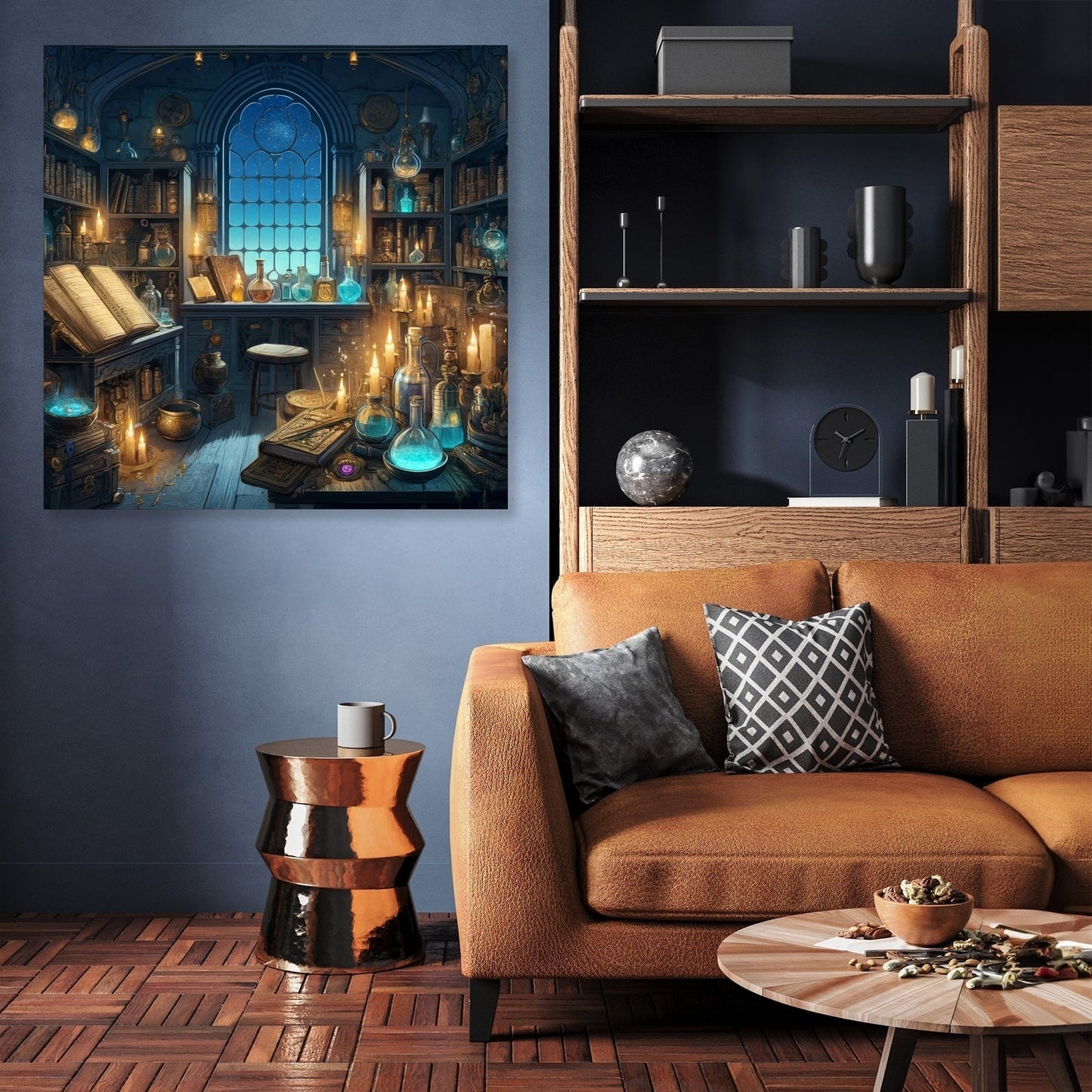 Sorcerer's Study Canvas