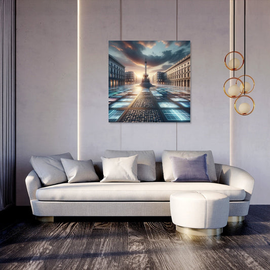 Plaza of Ages Canvas