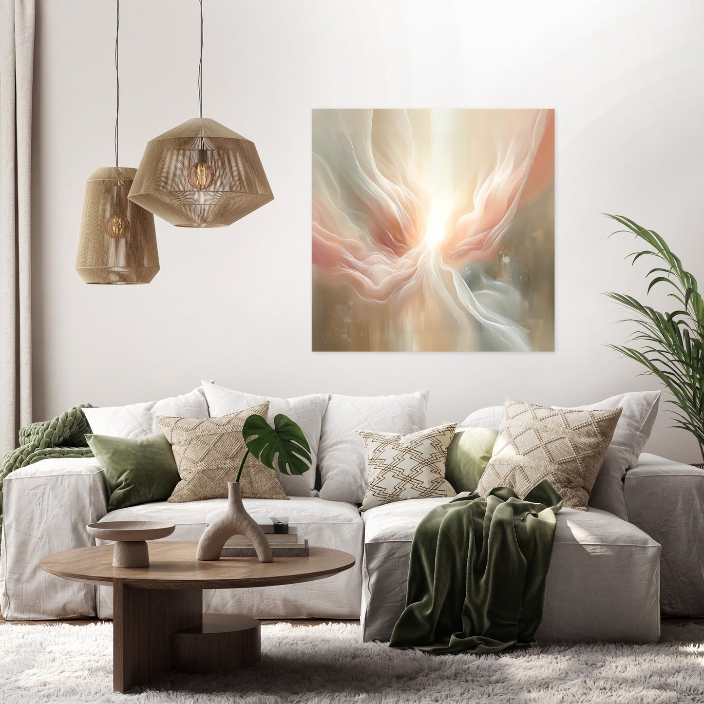 Luminous Veil Canvas