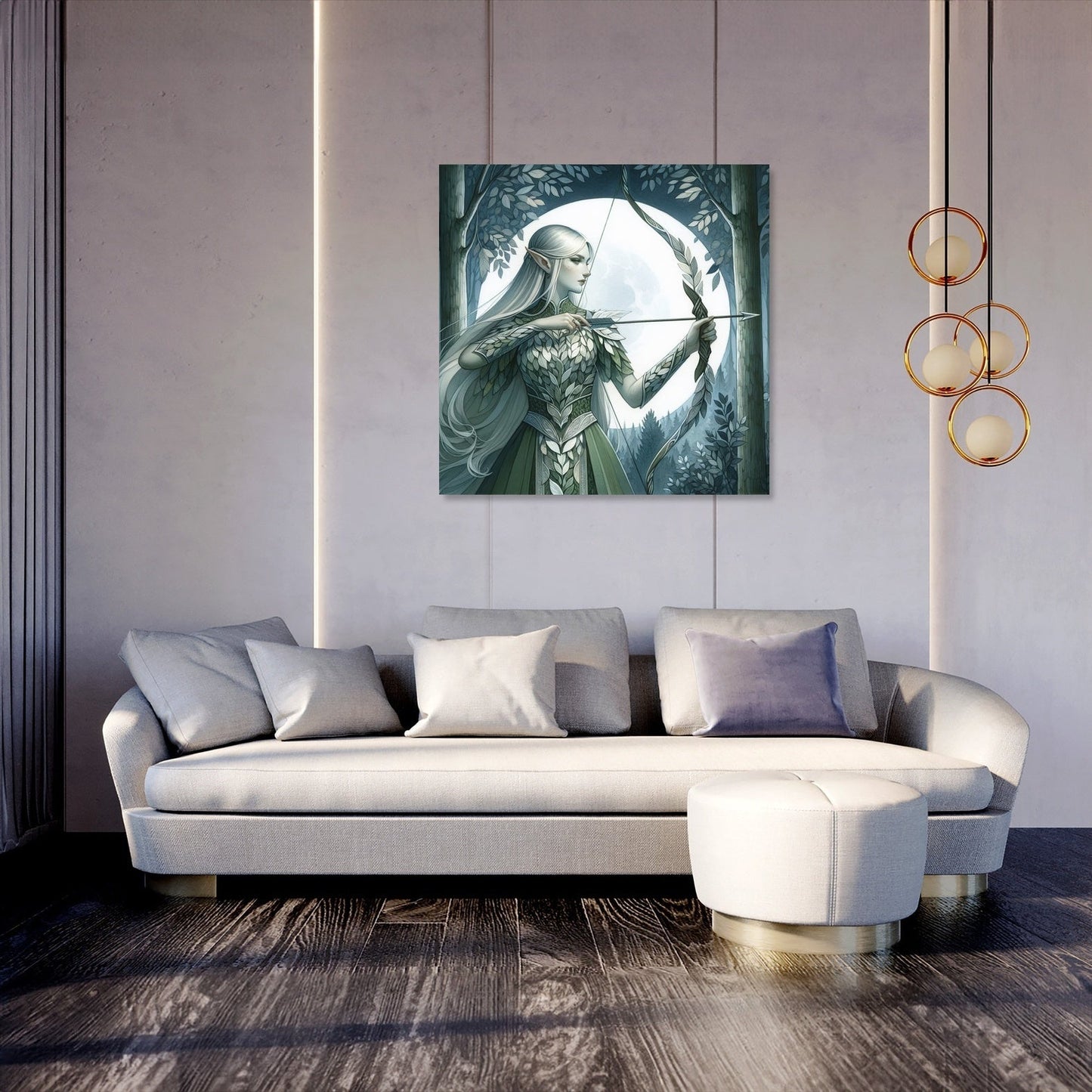 Elven Archer Canvas