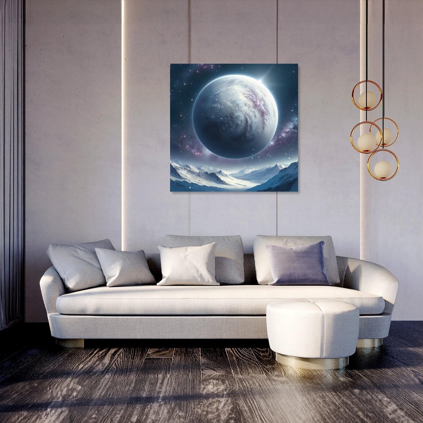 Ice Planet Canvas