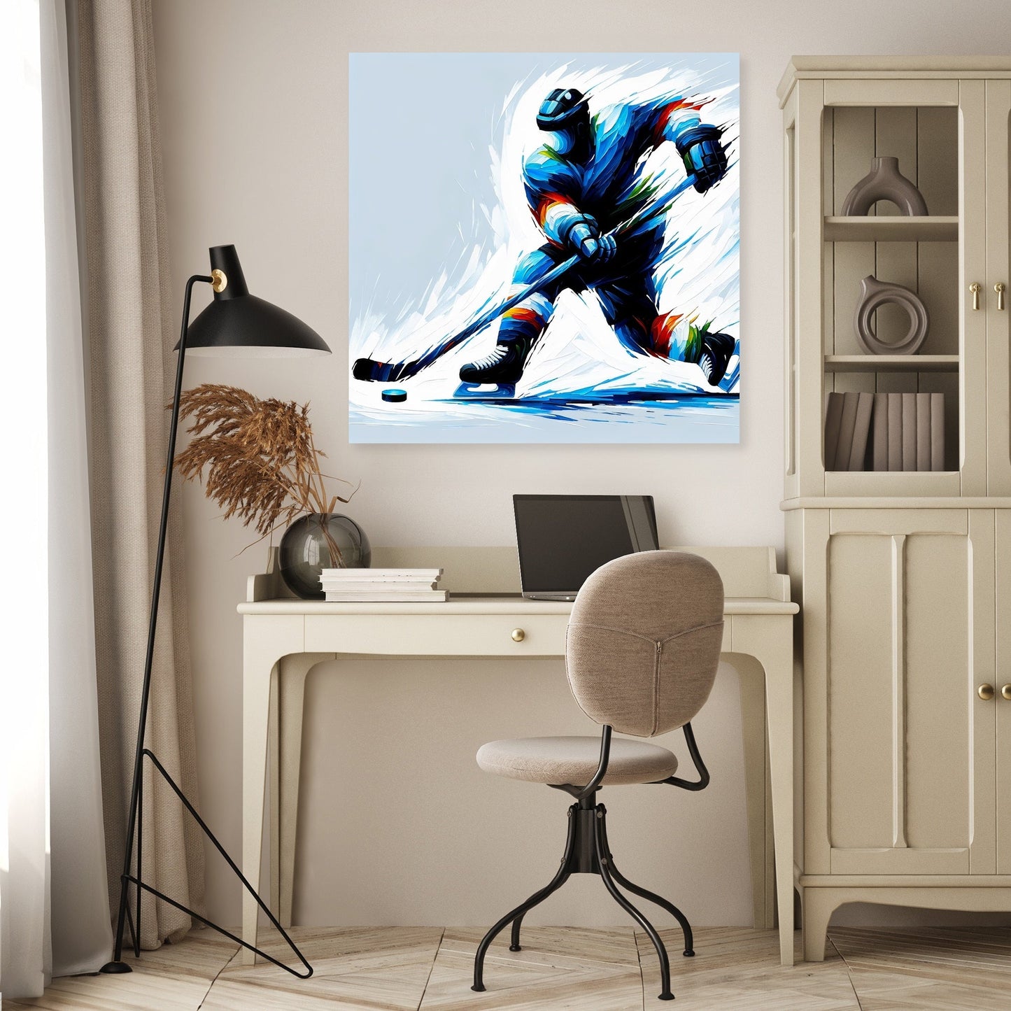 Icy Shot Canvas