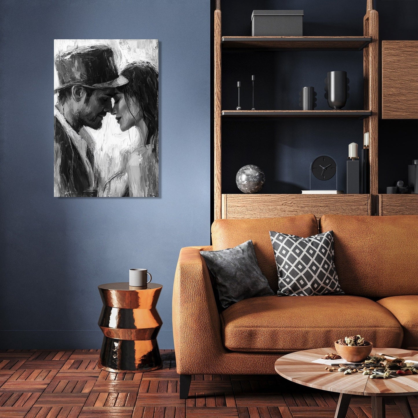 Lovers' Gaze Canvas