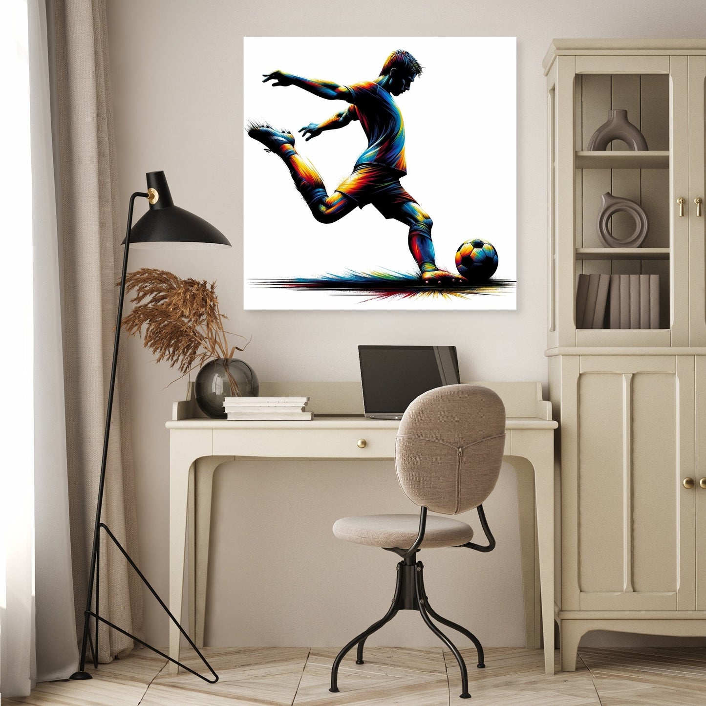 Penalty Kick Brilliance Canvas