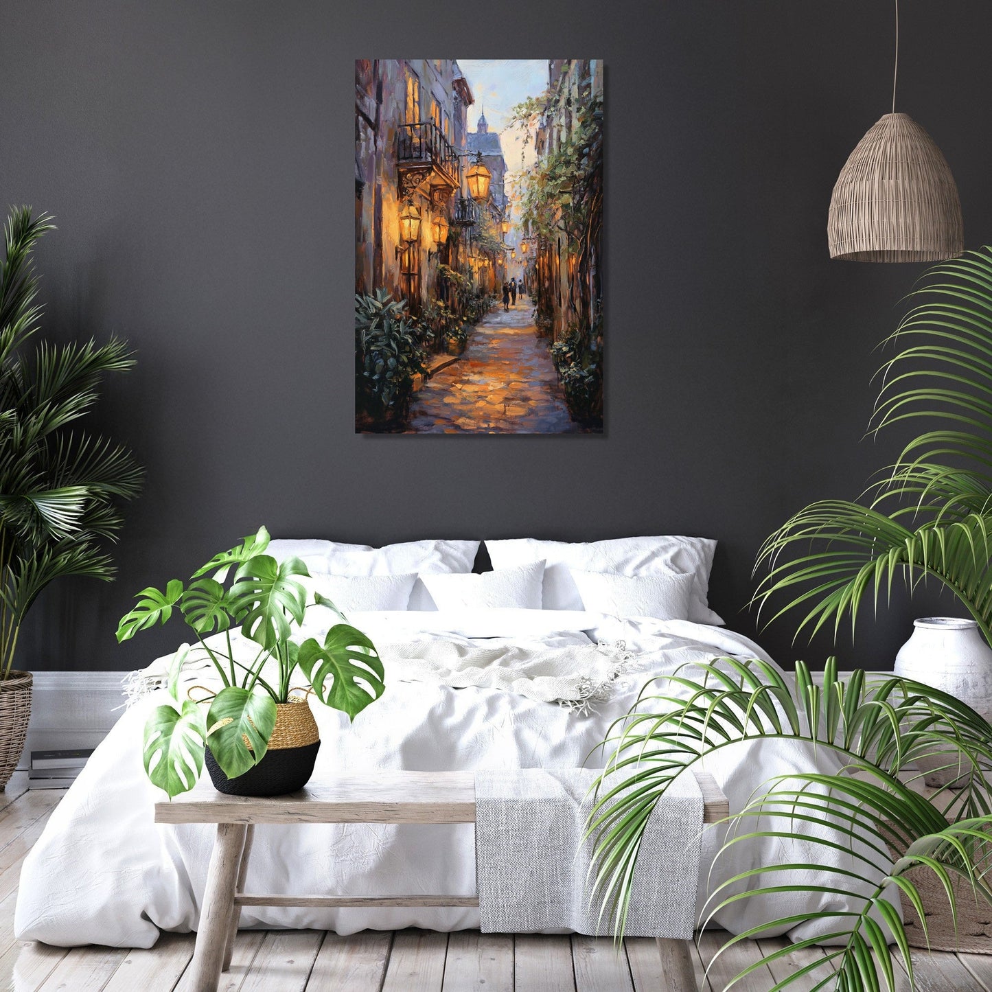 Cobblestone Nostalgia Canvas
