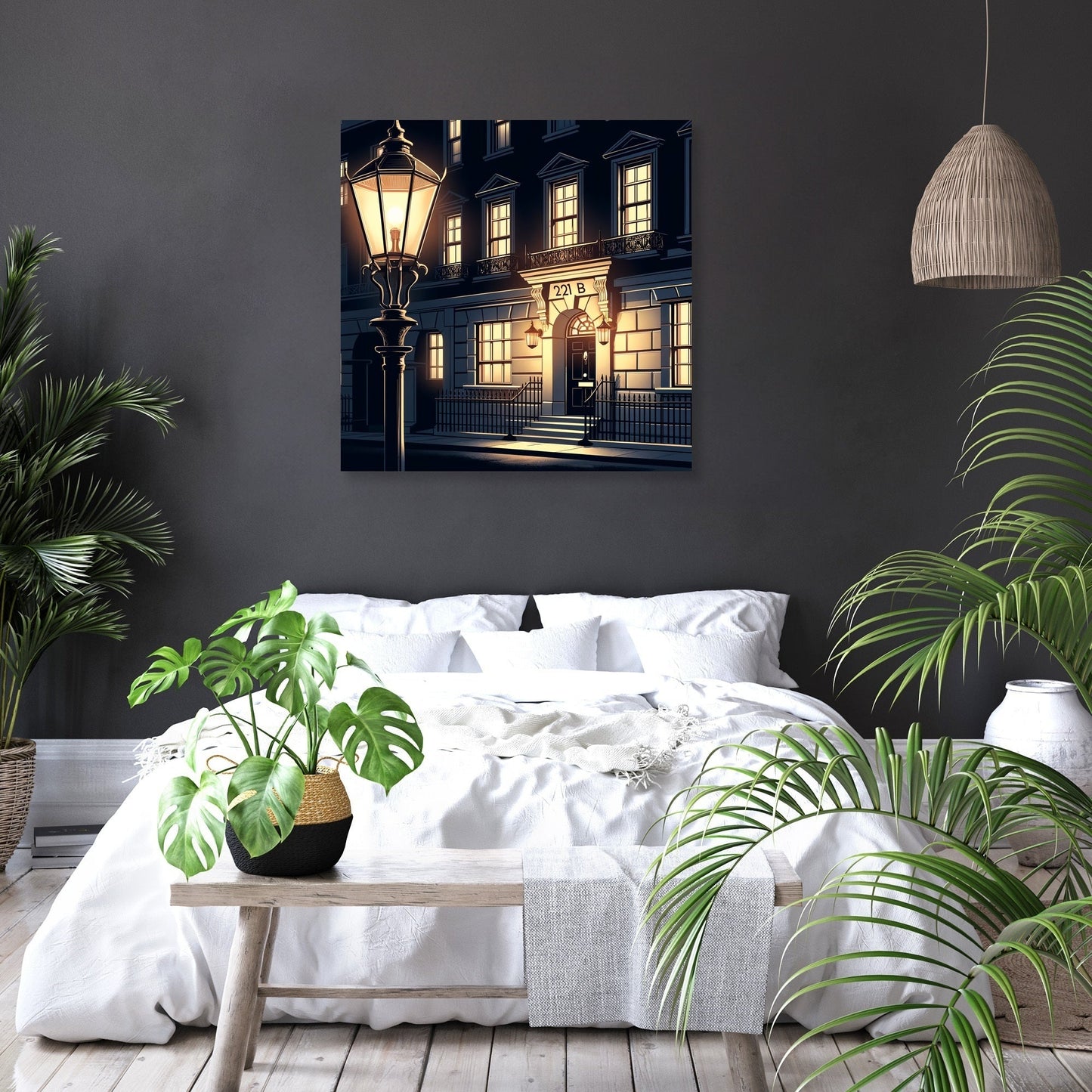 Baker Street Nocturne Canvas