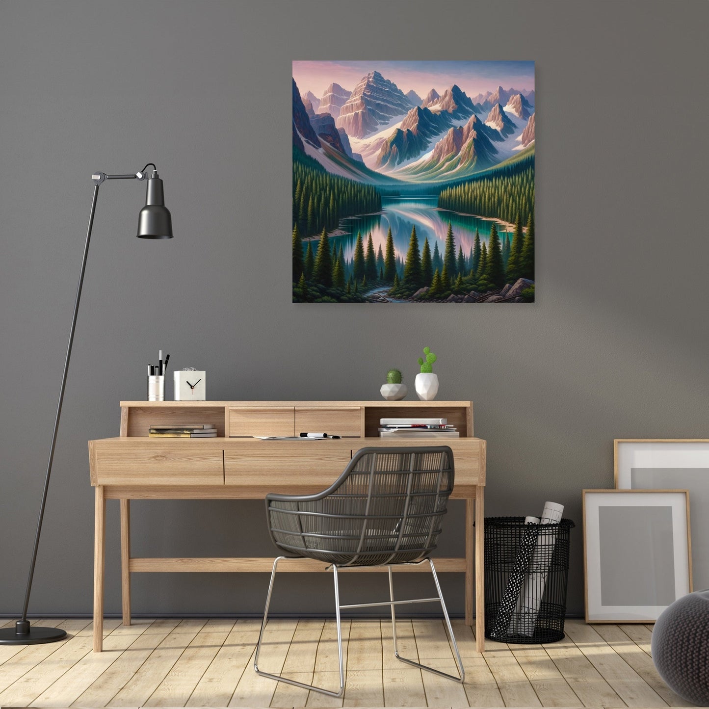 Dawn Mountain Majesty Canvas