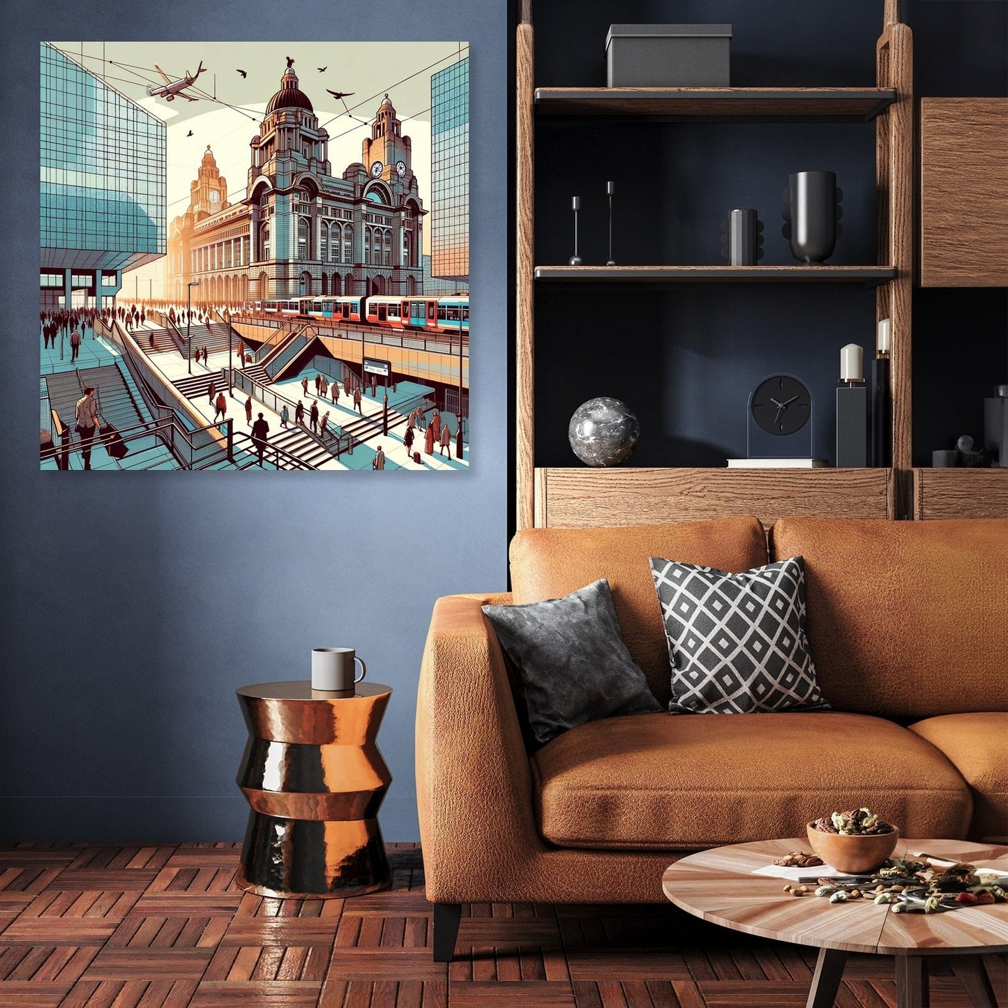 Liverpool Lime Street Nexus Canvas
