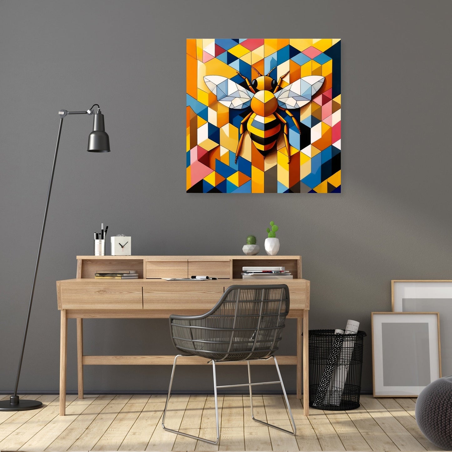 Harmony of the Hive Bee Canvas
