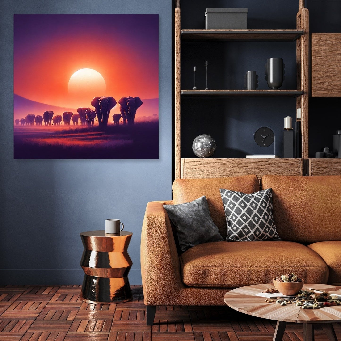 Savannah Sunset Canvas