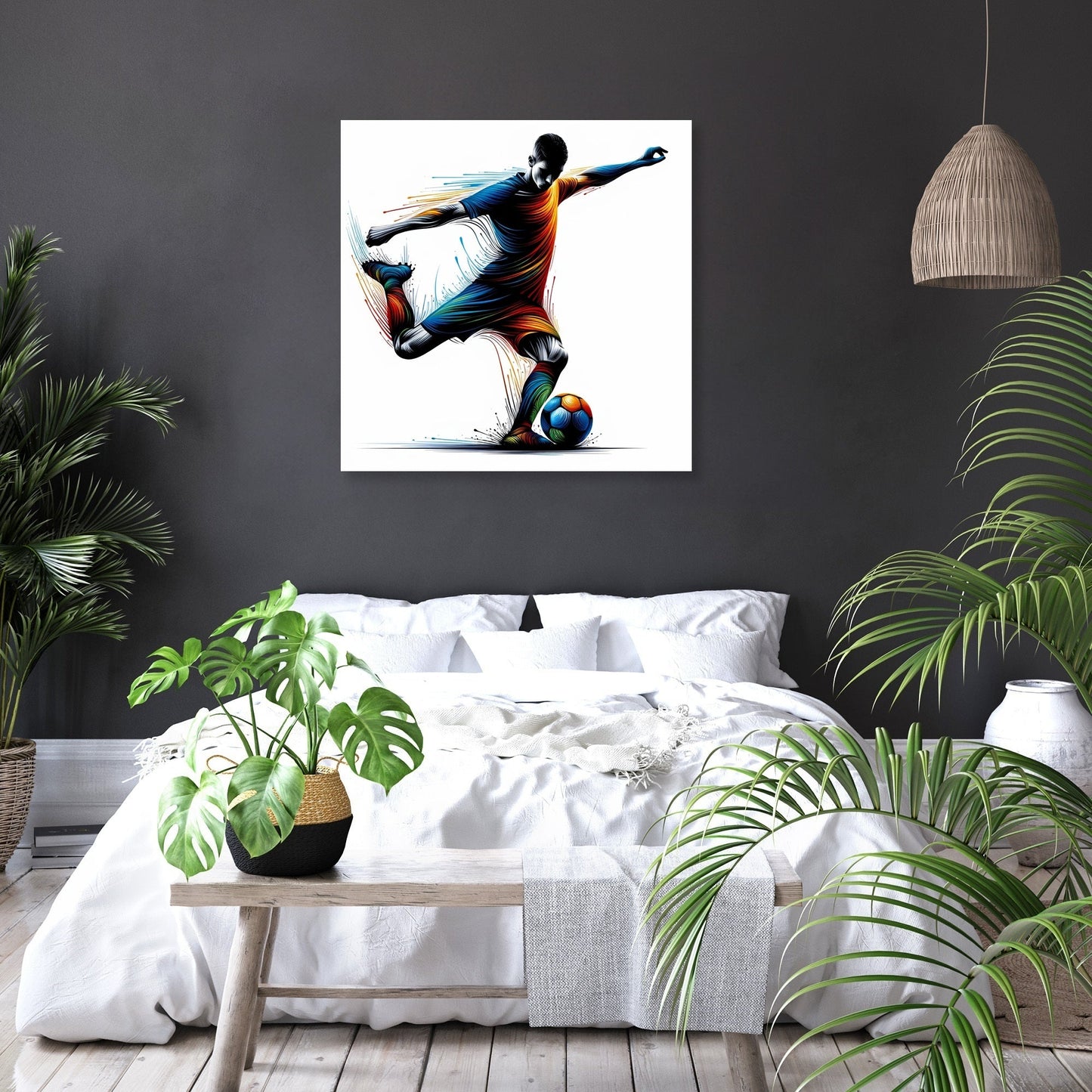 Dynamic Football Canvas