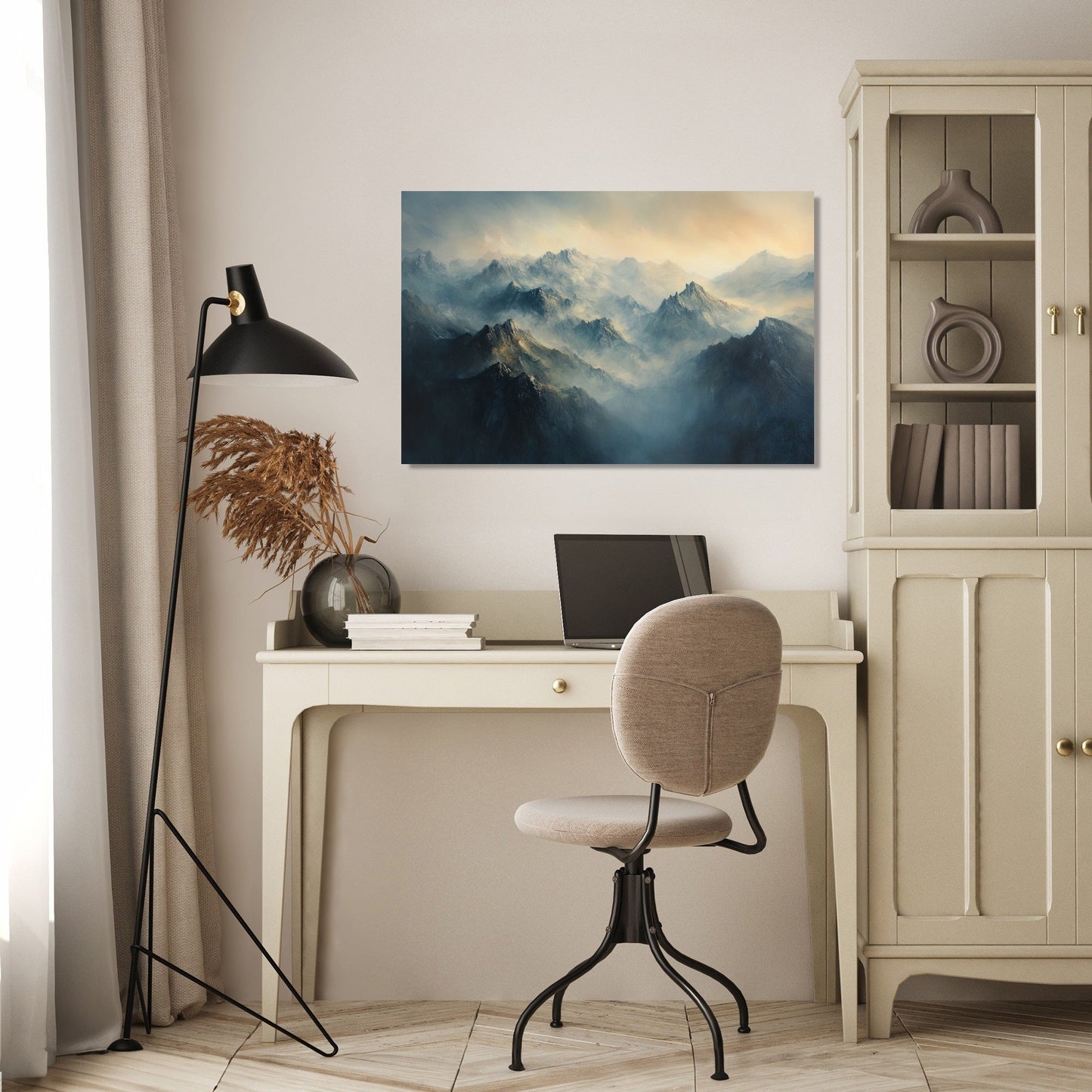 The Whispering Peaks Canvas