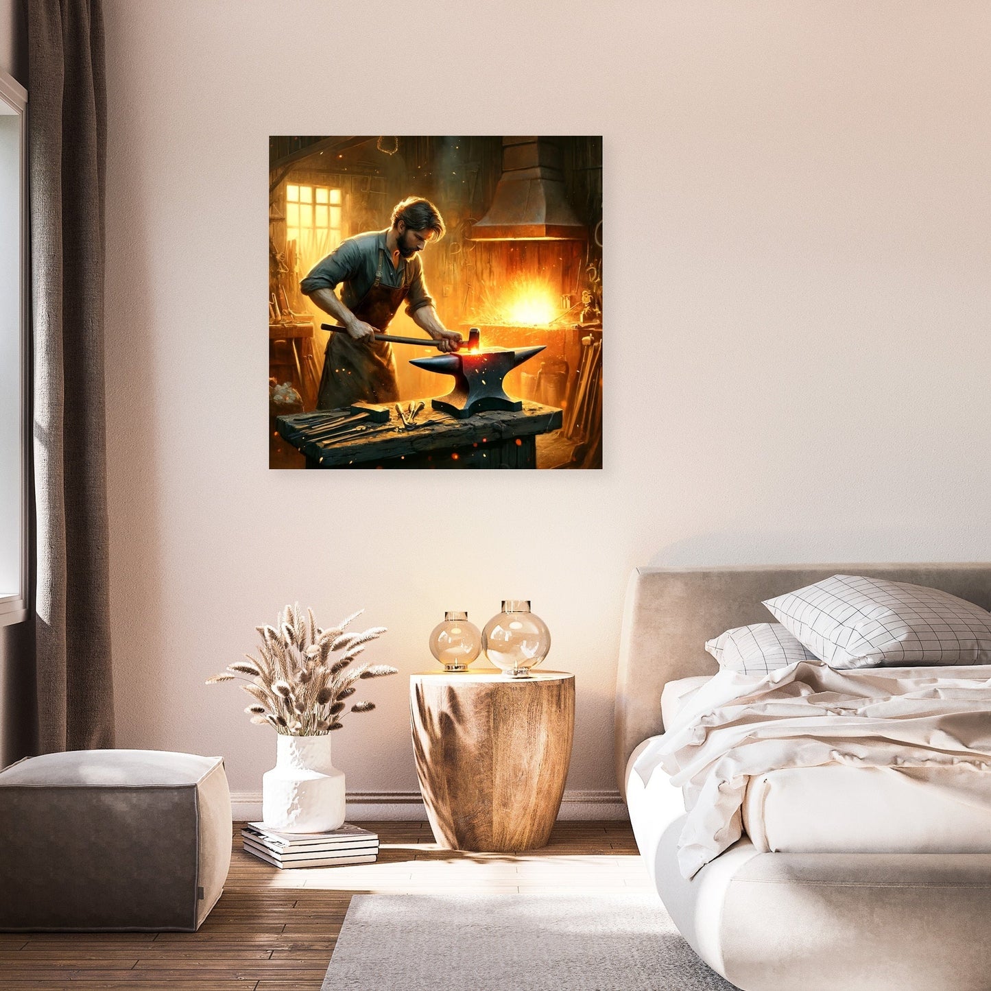 Forging Passion Canvas