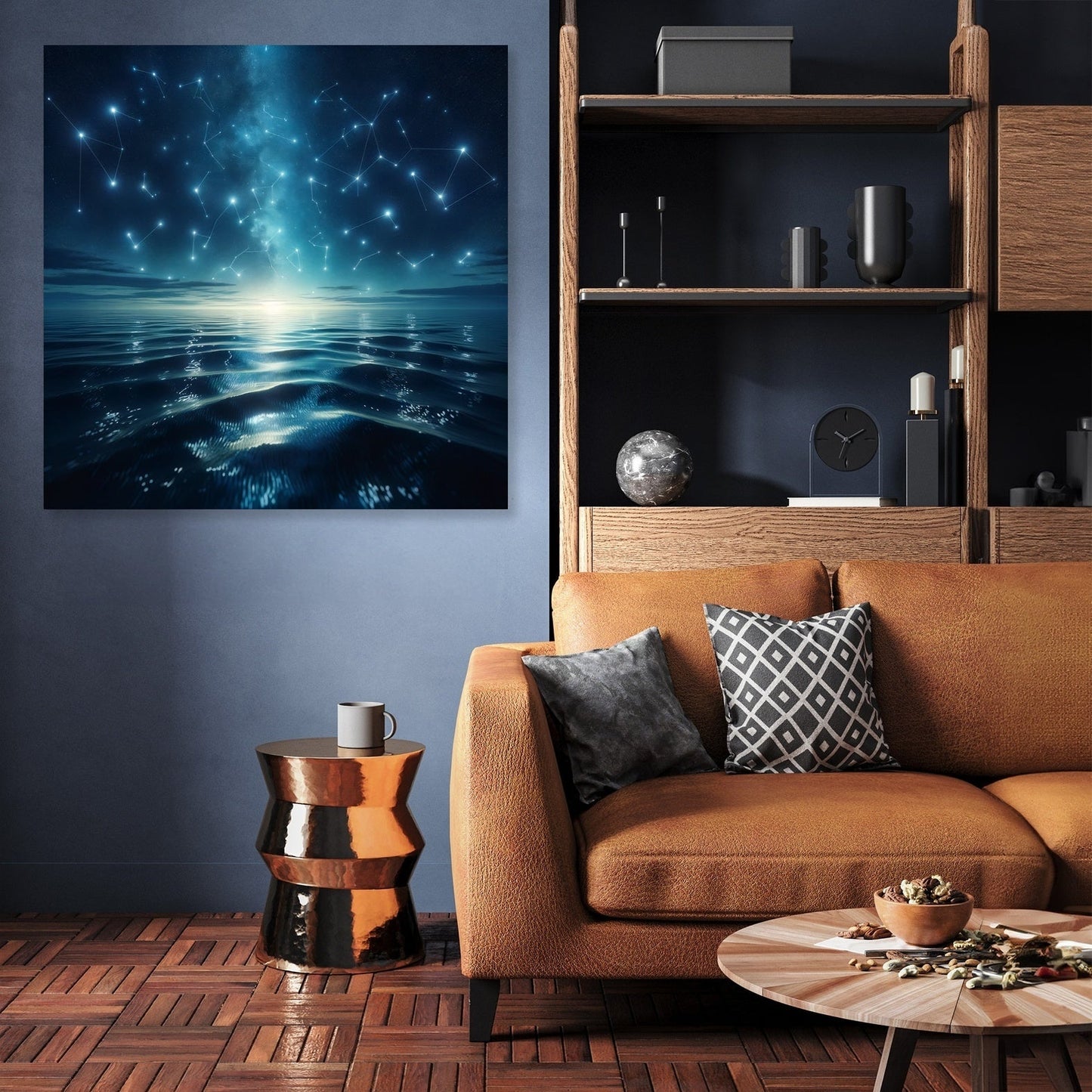 Nautical Starlight Canvas