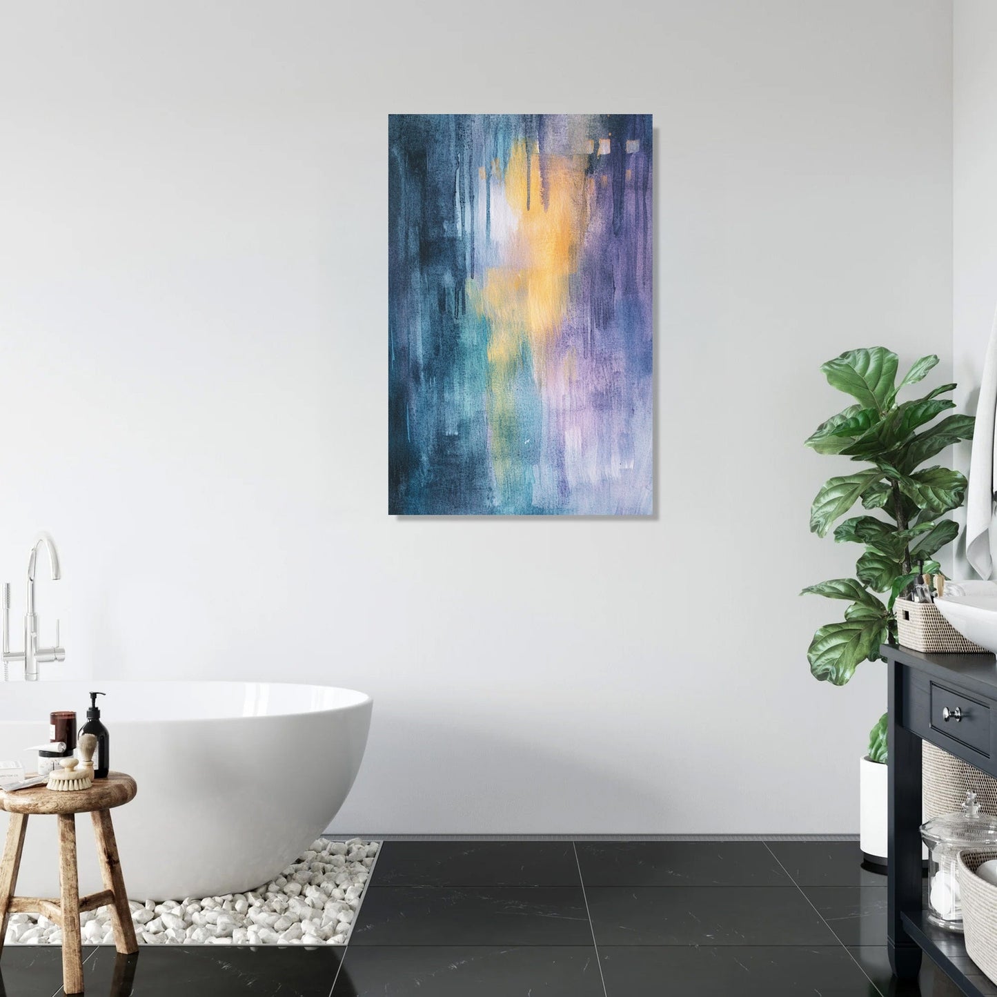 Rainy Reflection Canvas