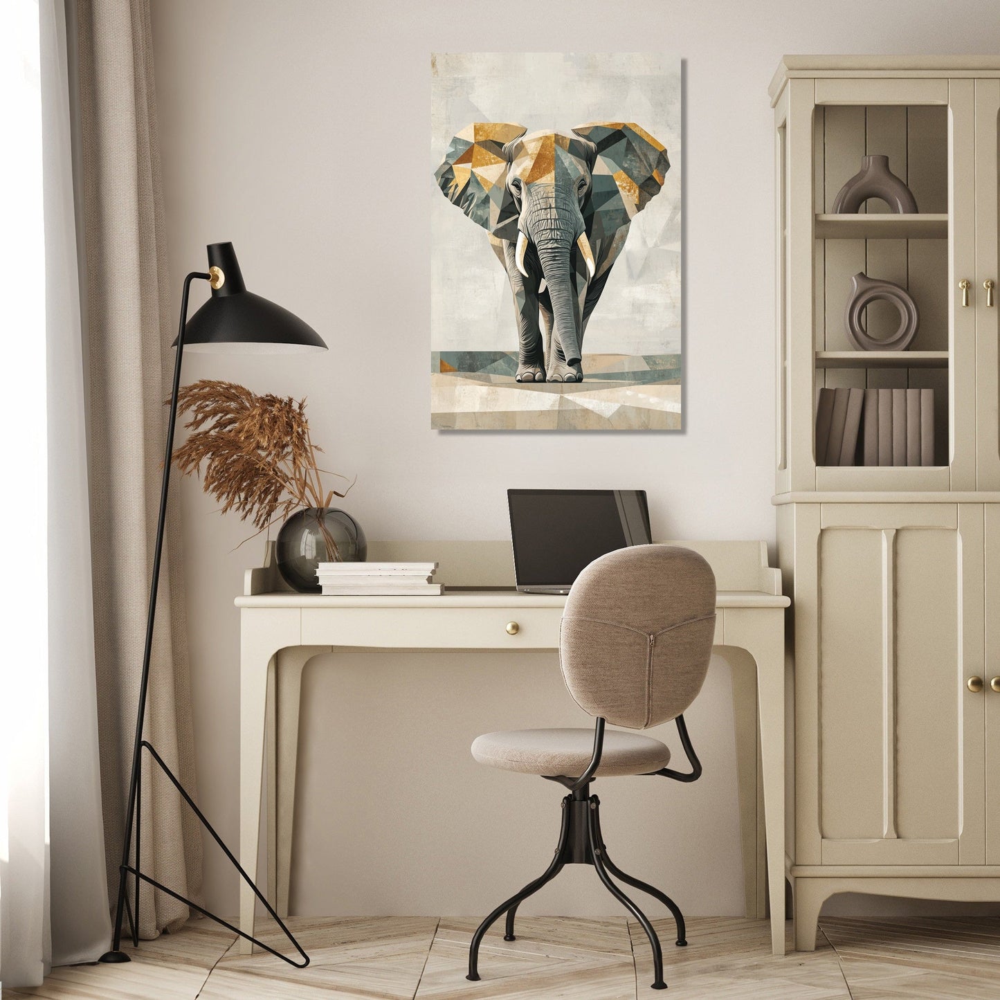 Serene Elephant Canvas