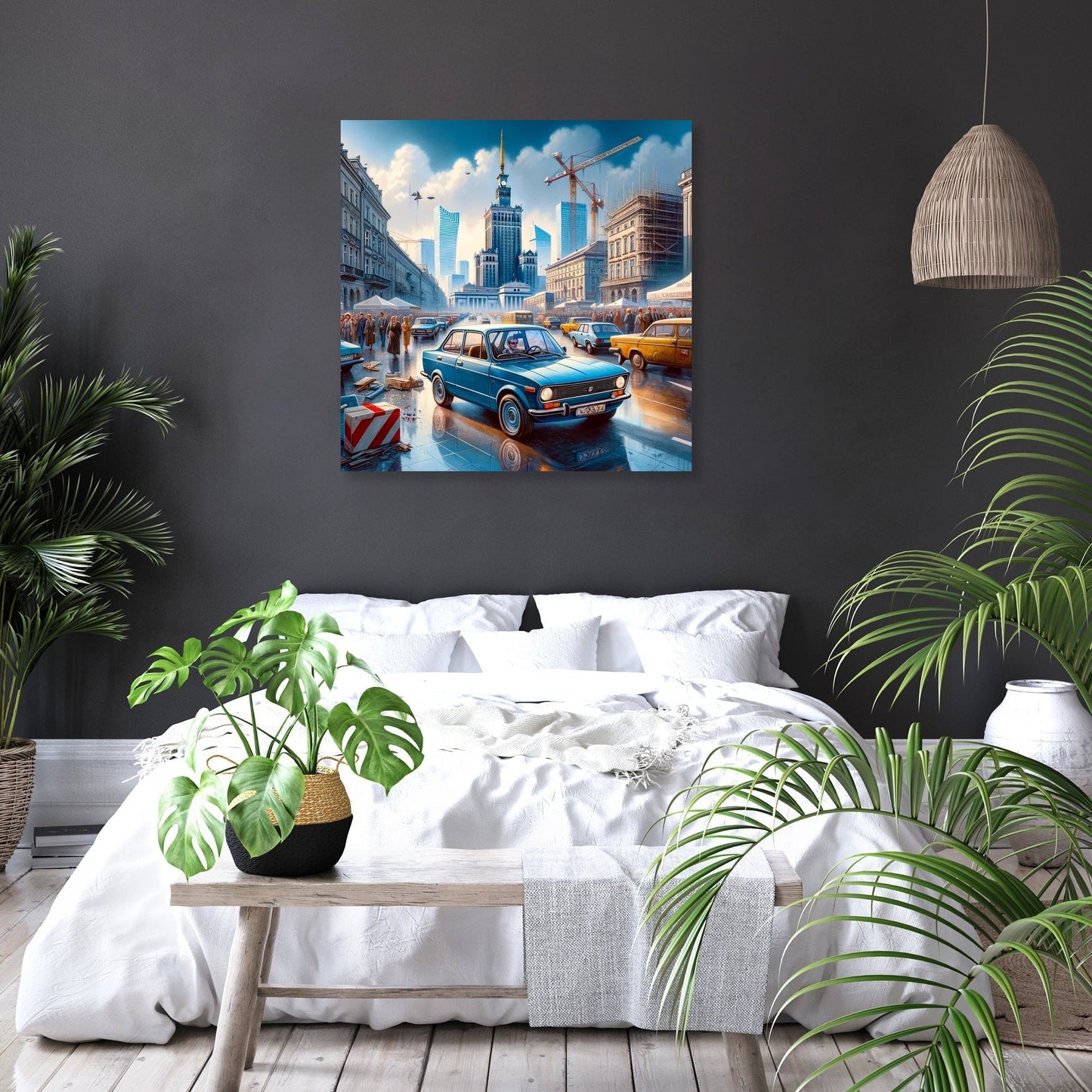 Warsaw Reimagined Canvas