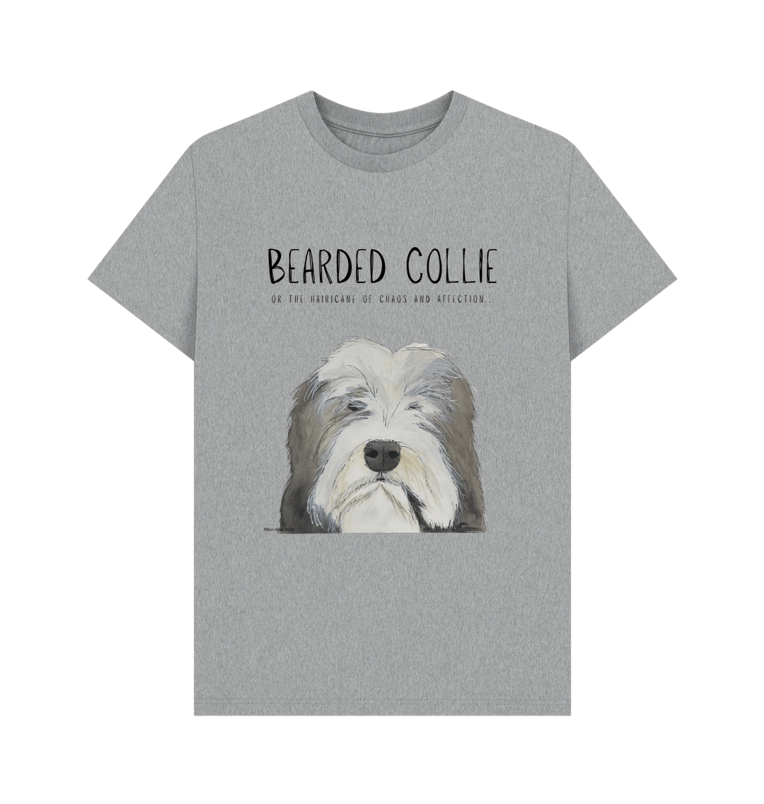 Tame the Fluff—If You Dare: Bearded Collie Men’s Tee