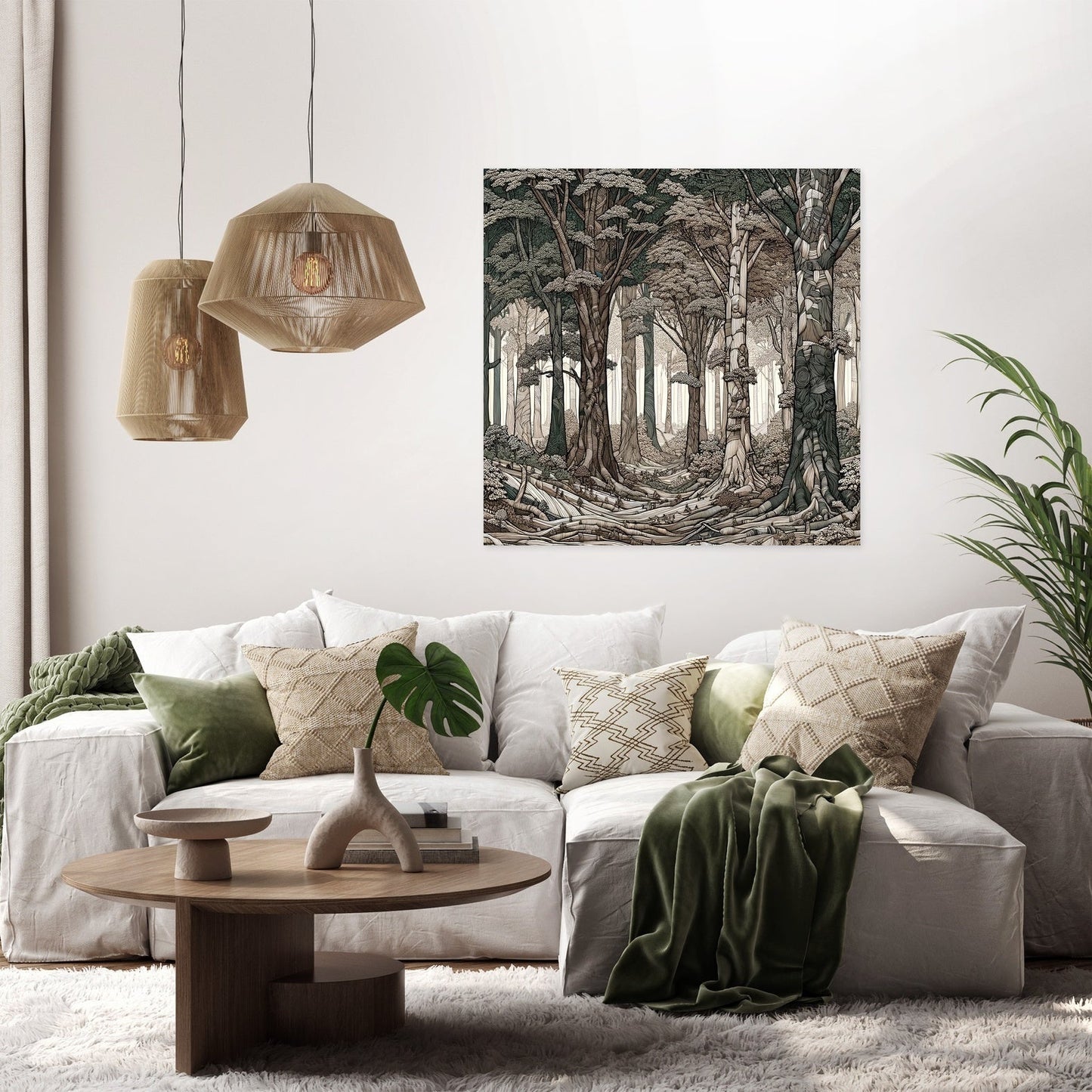 Enchanted Forest Whispers Canvas
