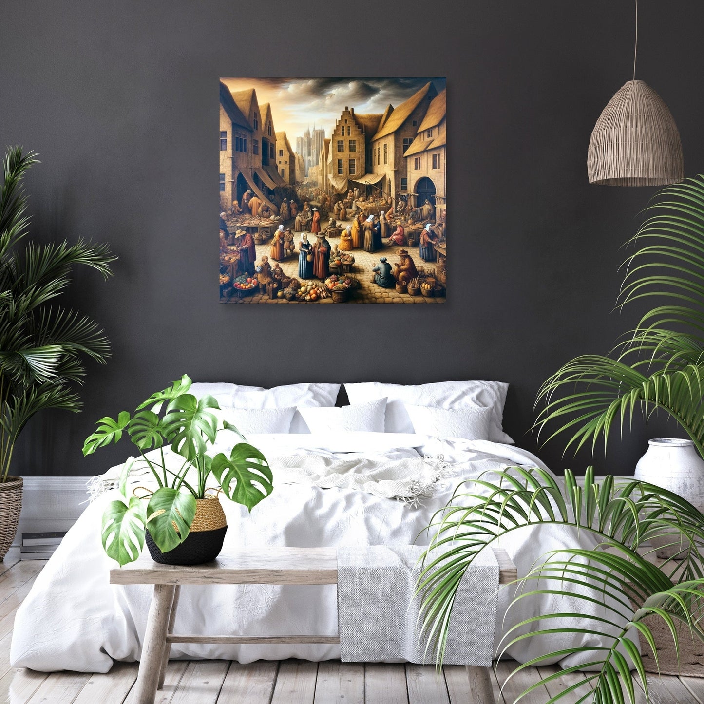 Market Day Canvas