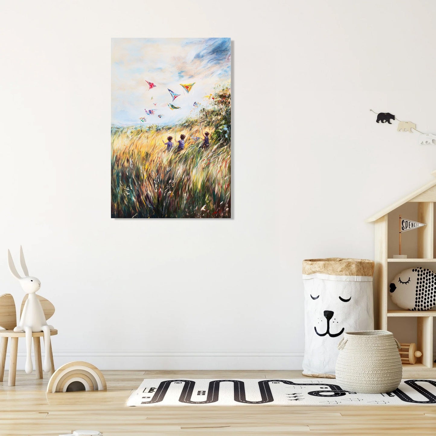 Kite Adventures on Canvas