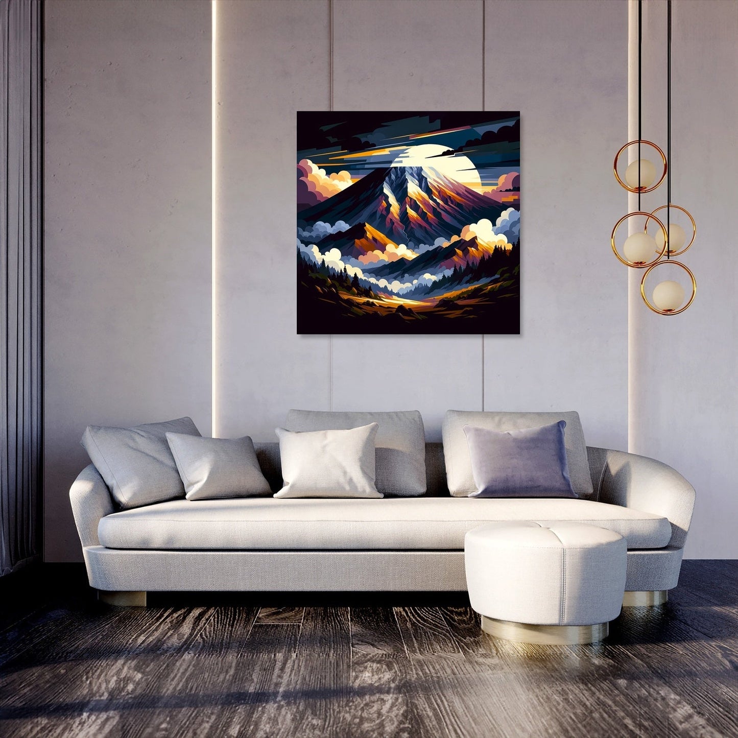 Kilimanjaro Dawn Canvas