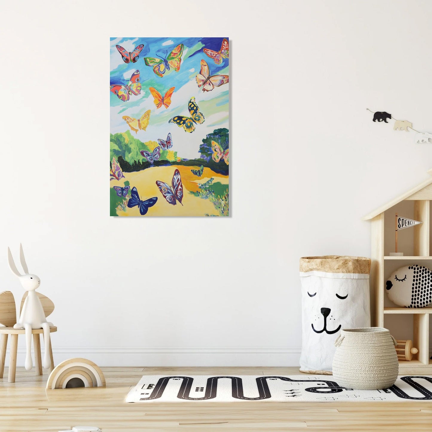 Butterflies' Serenade Canvas