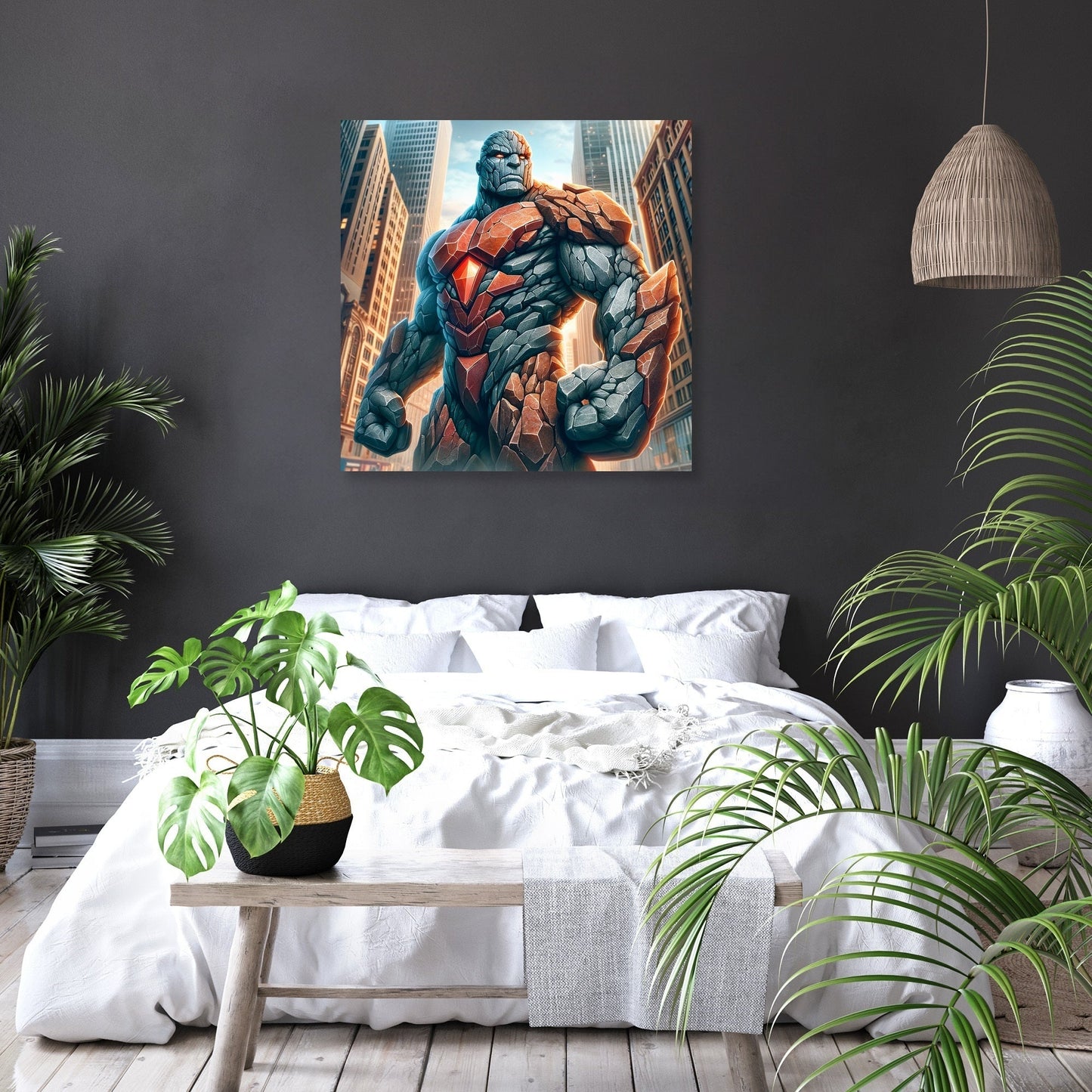Granite Guardian Canvas