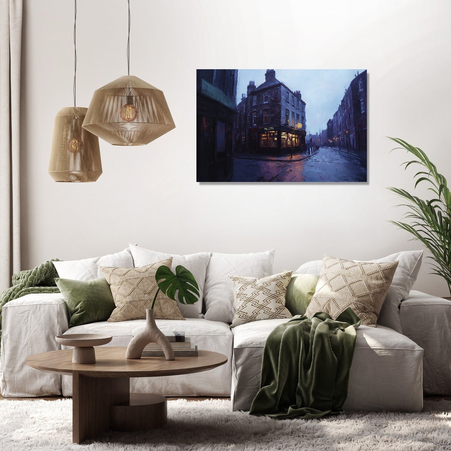Twilight Elegance Canvas