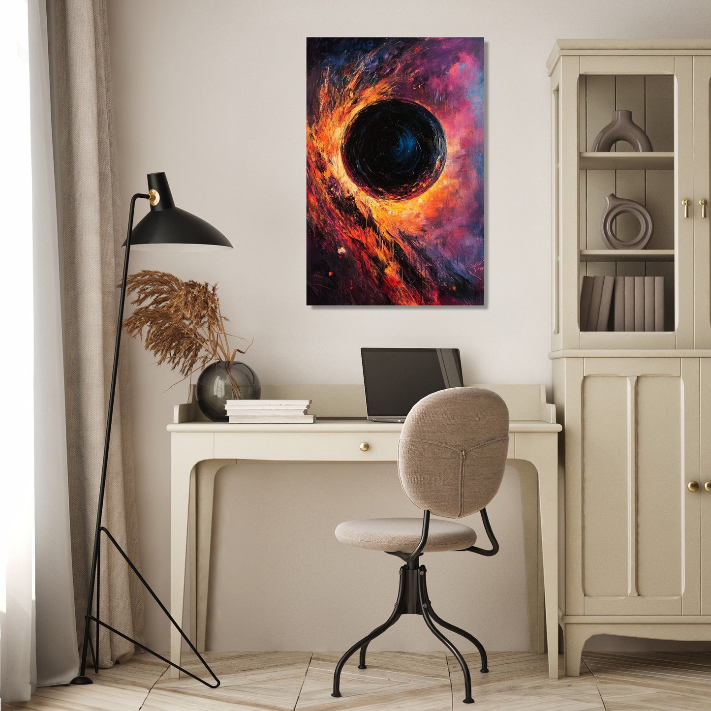 Black Hole Convergence Canvas
