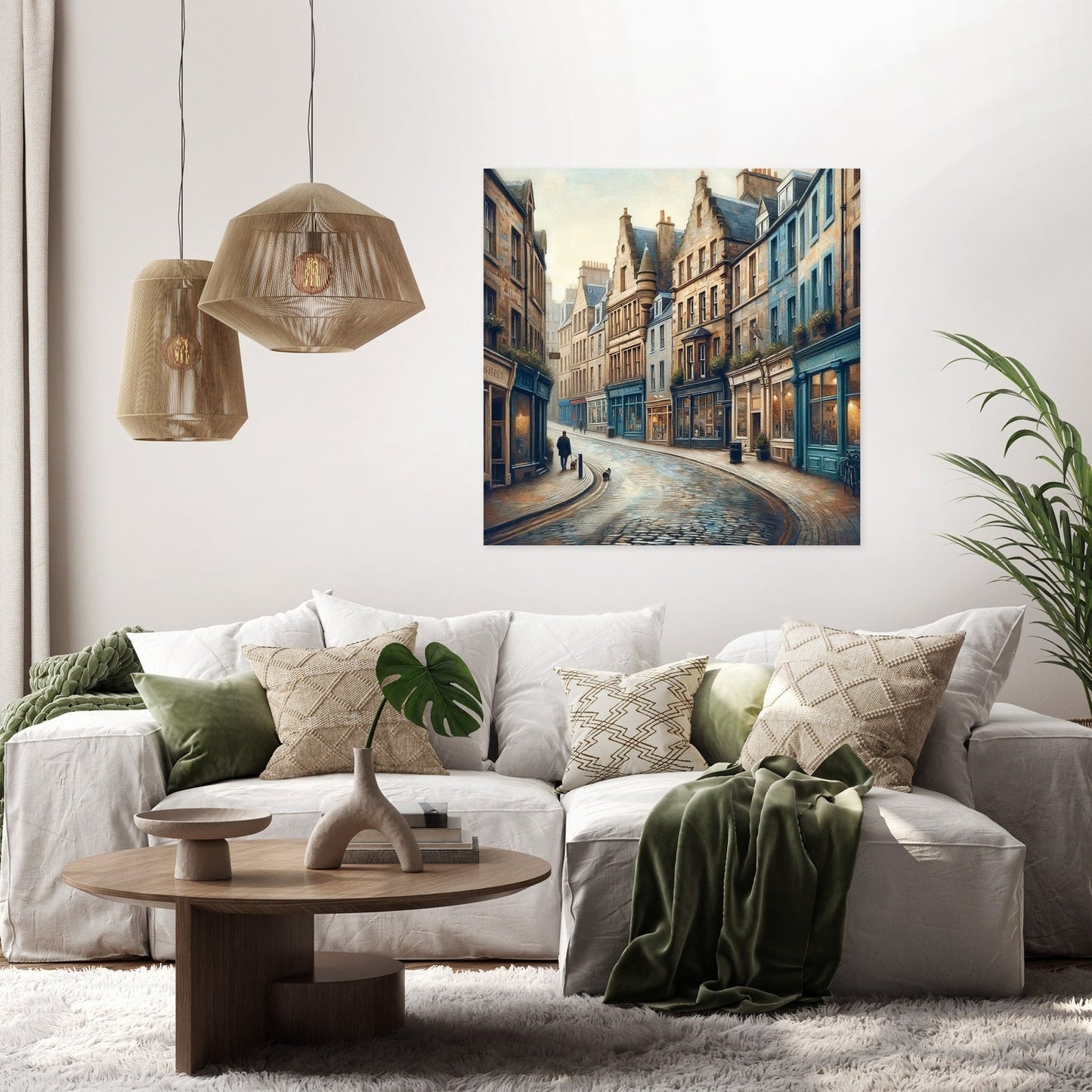 Morning Serenity in Dundee Canvas