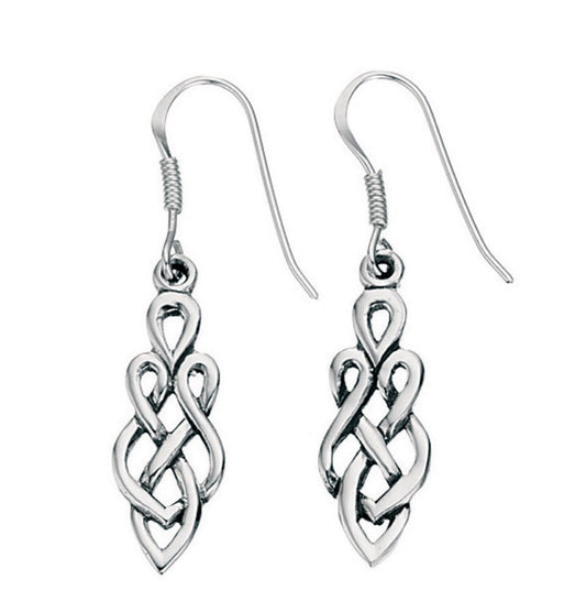 Beginnings Celtic Design Drop Earrings