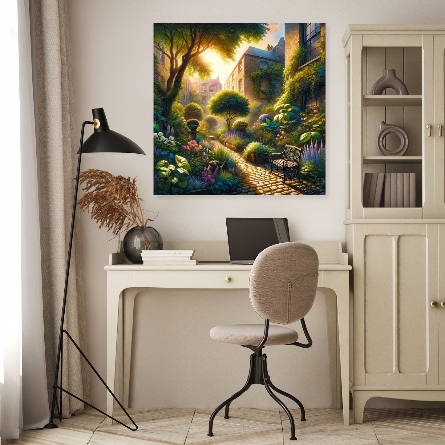 Grey Street Secret Garden at Newcastle Canvas