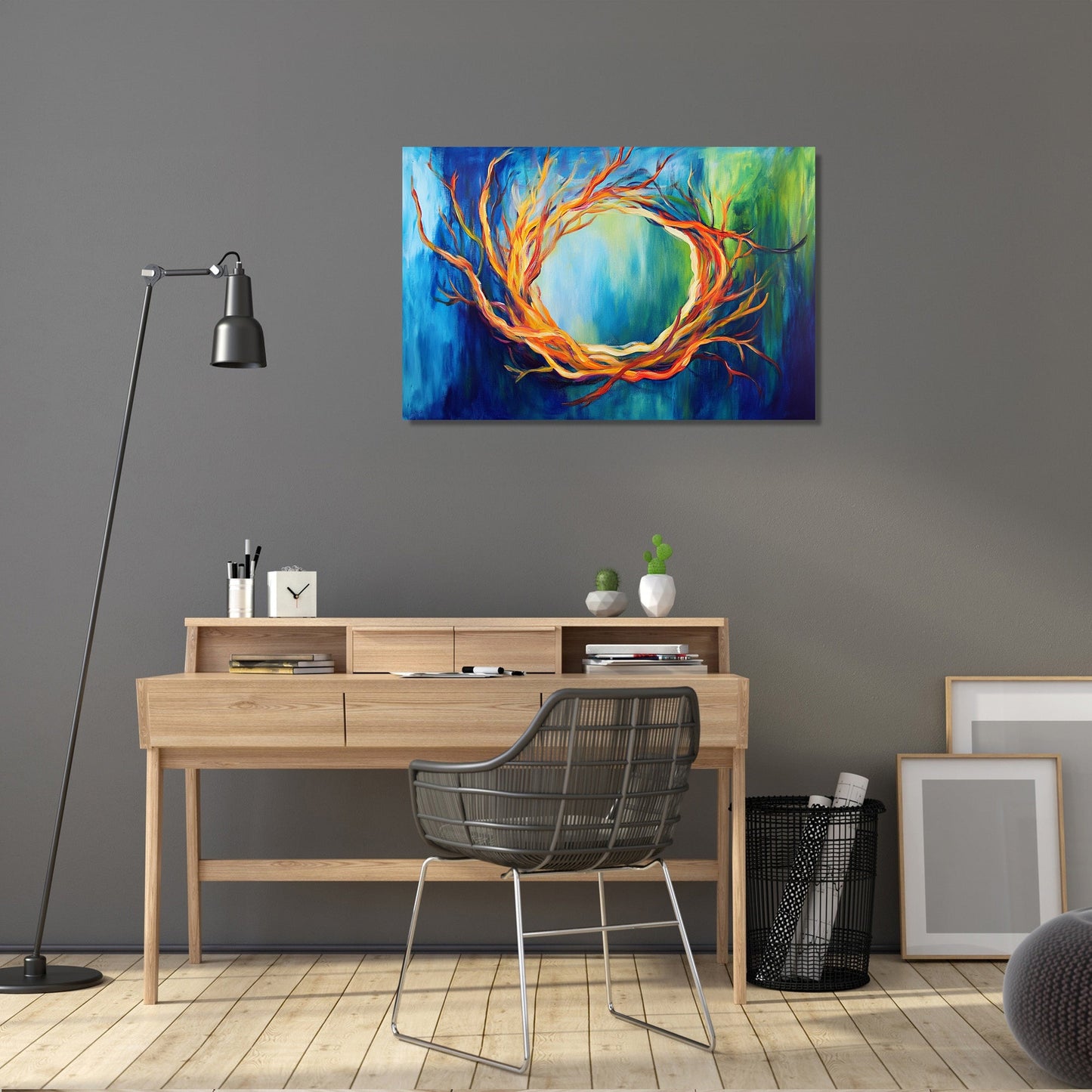 Burning Branches Gateway Canvas