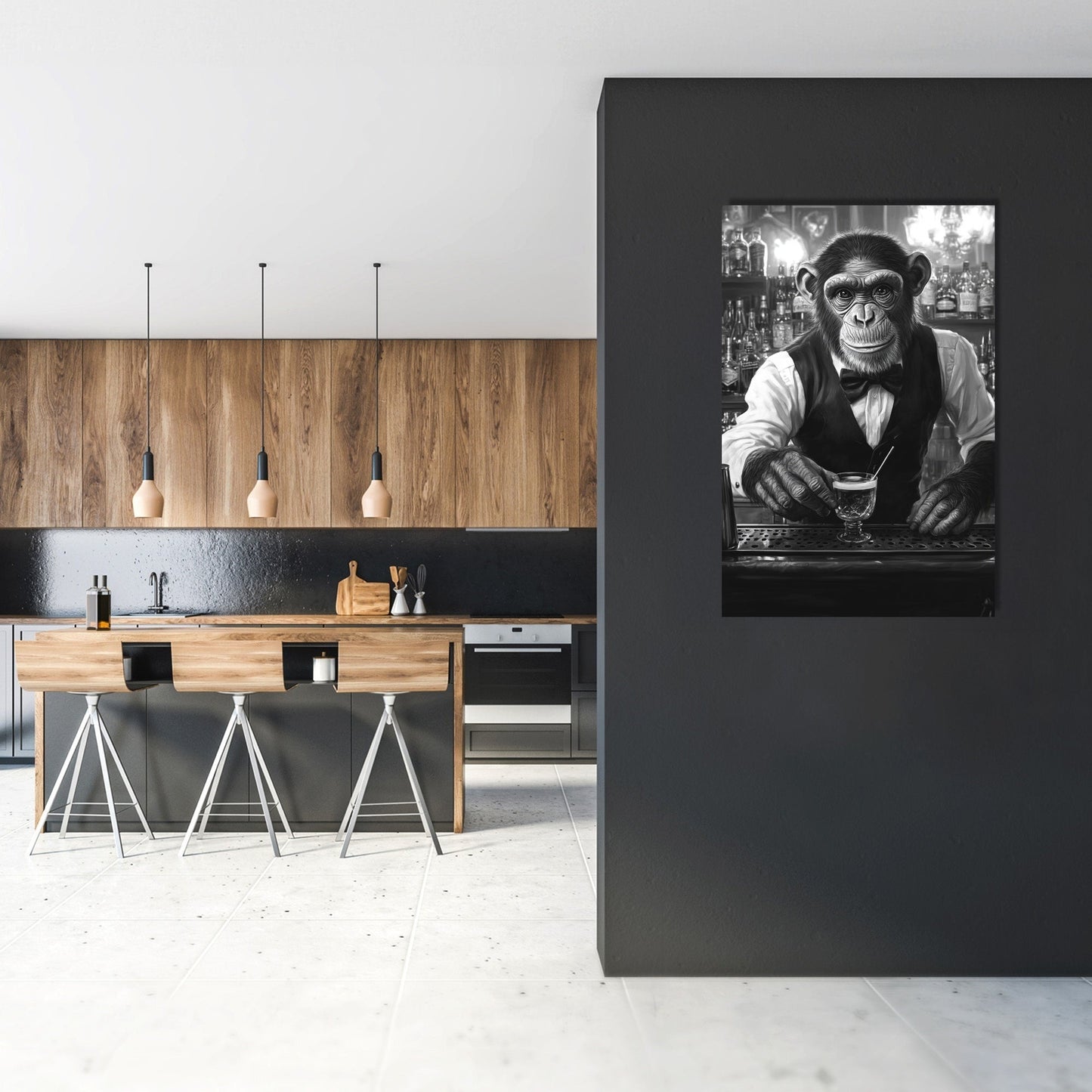 Simian Speakeasy Canvas