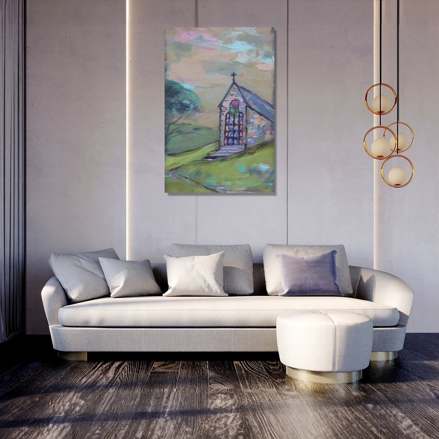 Yorkshire Chapel Serenity Canvas
